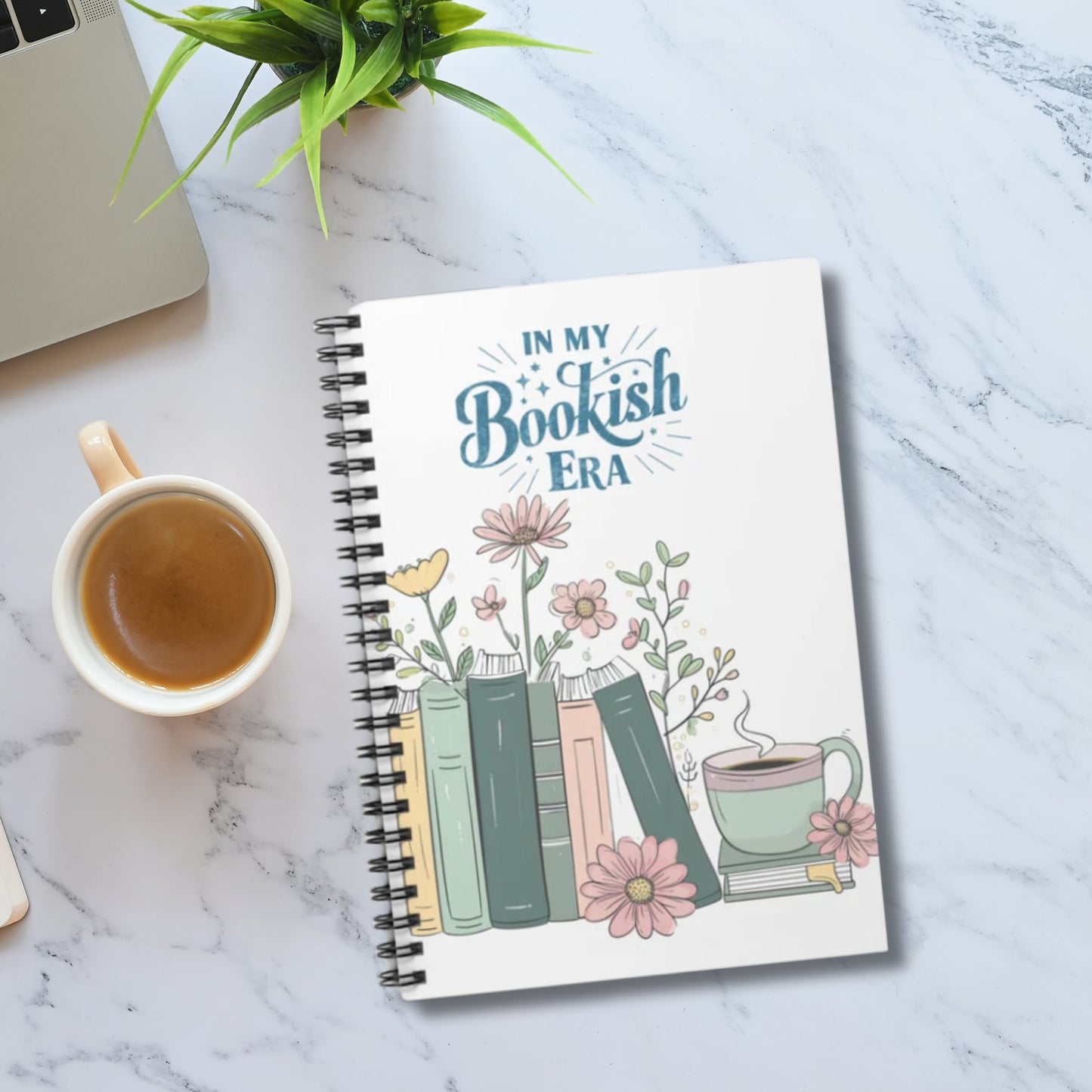 Bookish Era Spiral Notebook: Lined Journal for Writers, Readers & Book Lovers