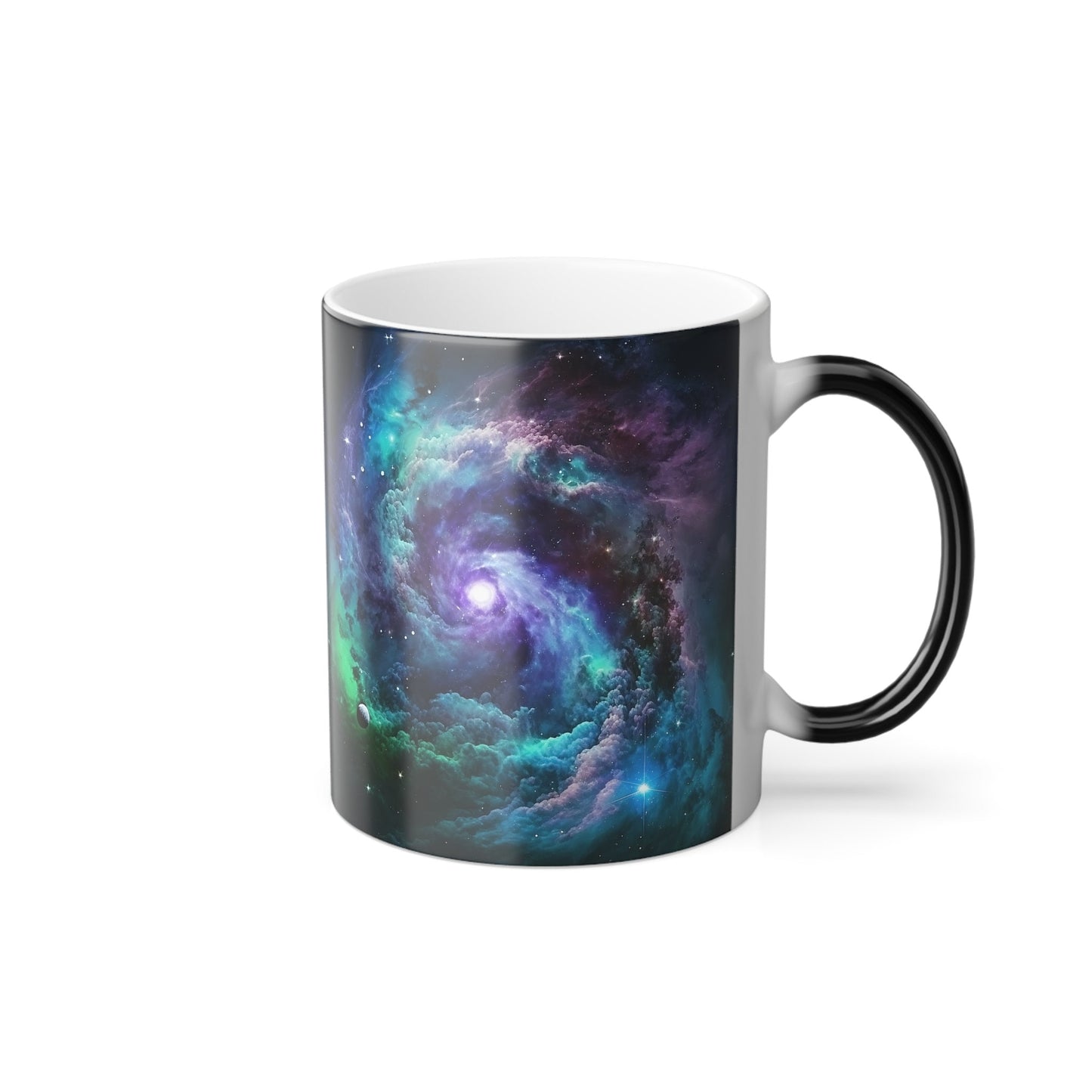 Color-Changing Galaxy Mug: Unique Astronomy Gift for Space Enthusiasts and Coffee Lovers