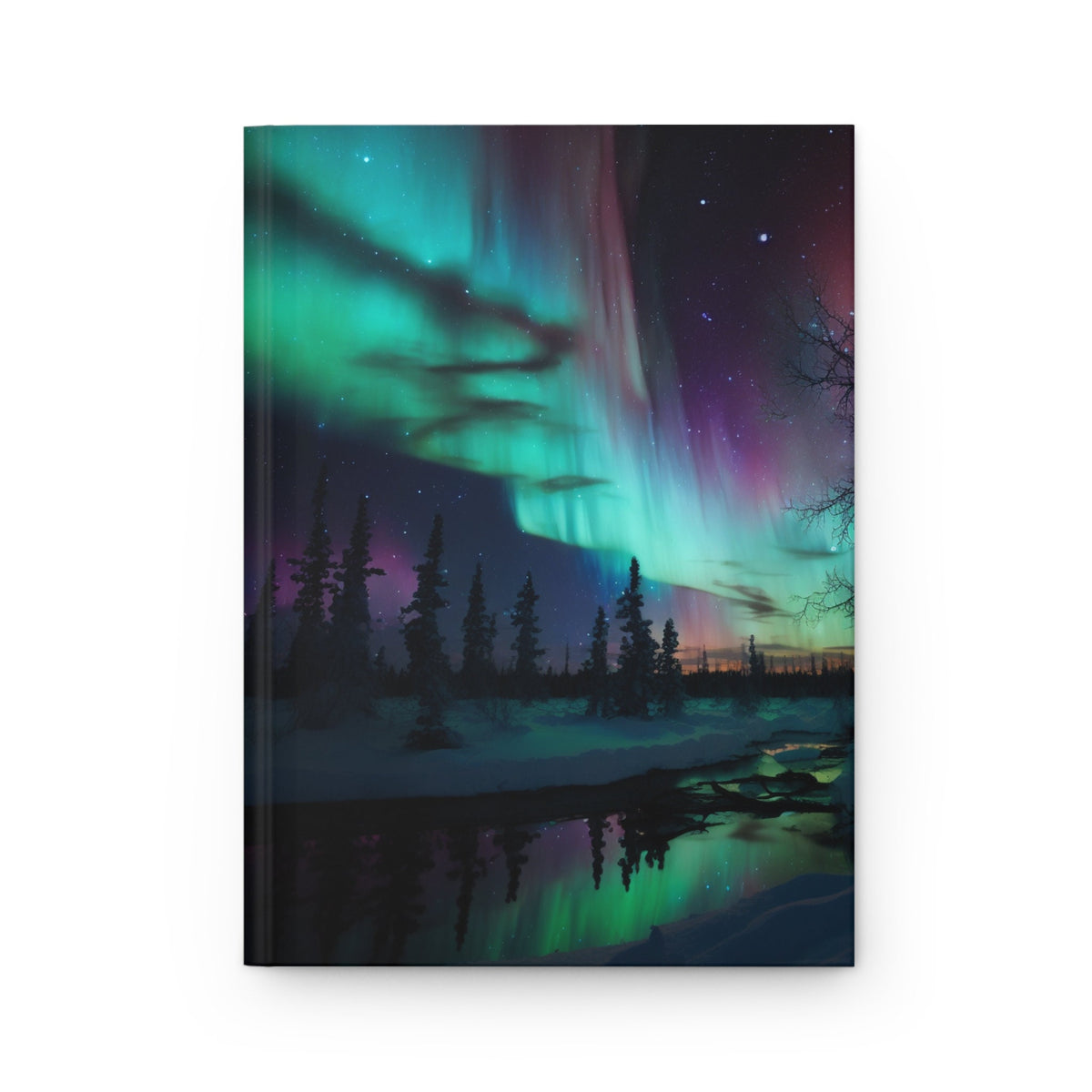 Aurora Borealis Inspired Journal: Northern Lights Diary for Creative Expression and Artistic Inspiration