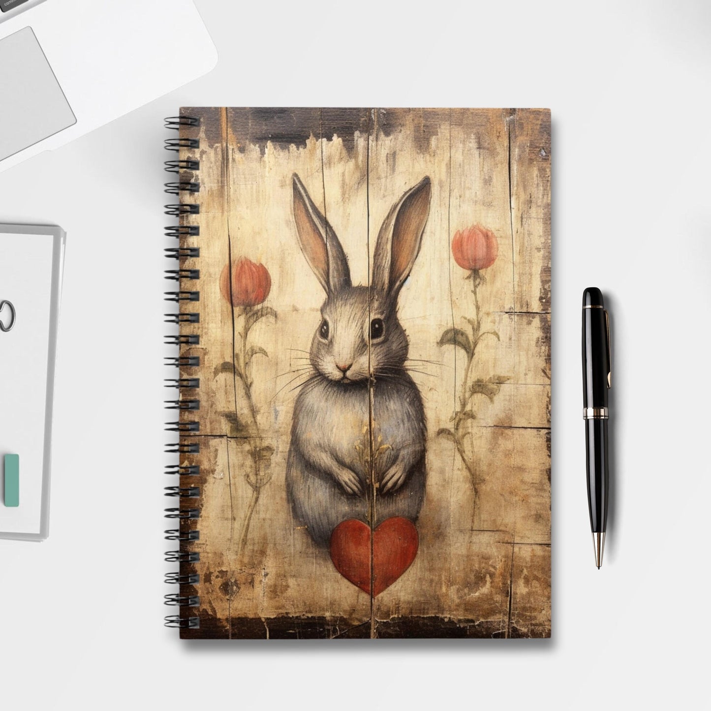 Bunny Rabbit Journal: Charming Stationery Notepad