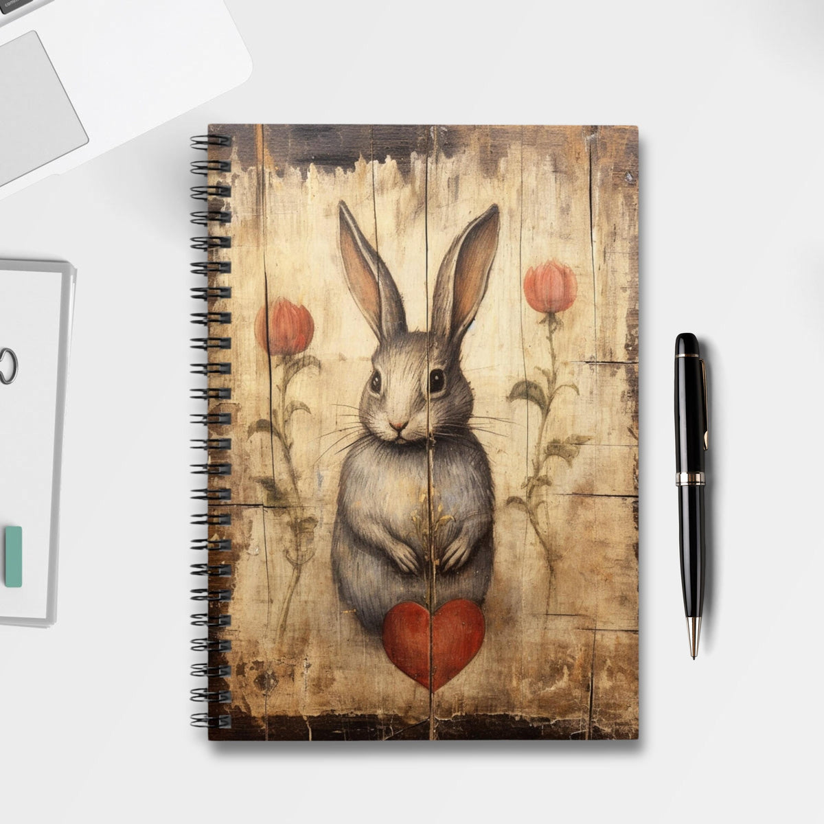 Bunny Rabbit Journal: Charming Stationery Notepad