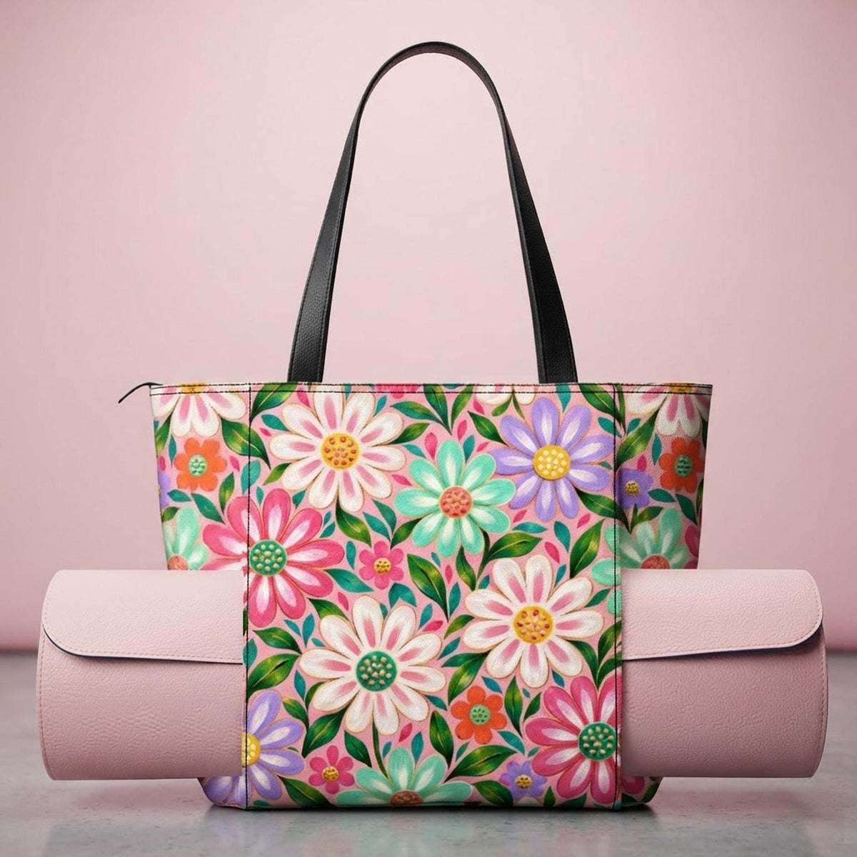 Dizzy Daisy Garden Mahjong Bag
