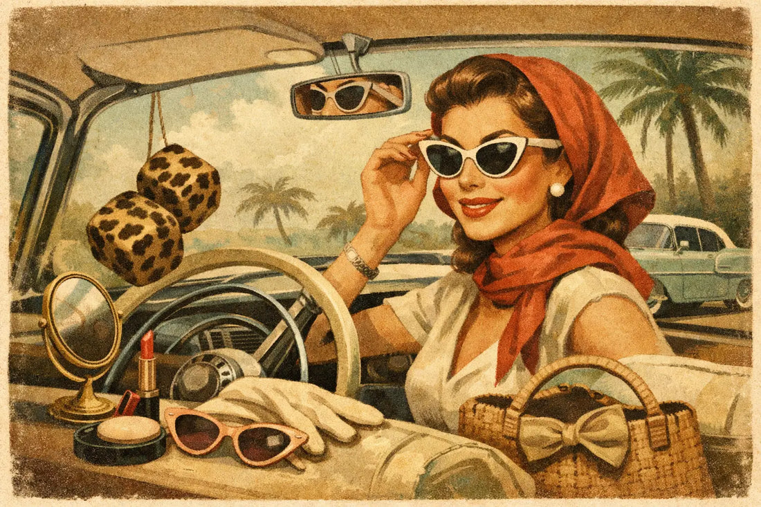 Retro Car Accessories for Women That Stand Out