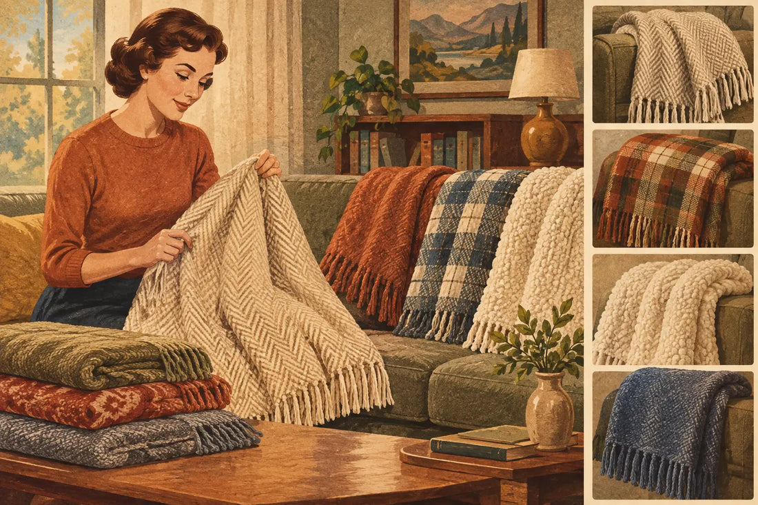 A Guide to Choosing Throw Blankets by Style