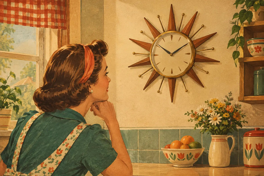 Retro Kitchen Wall Clock Ideas That Feel Personal