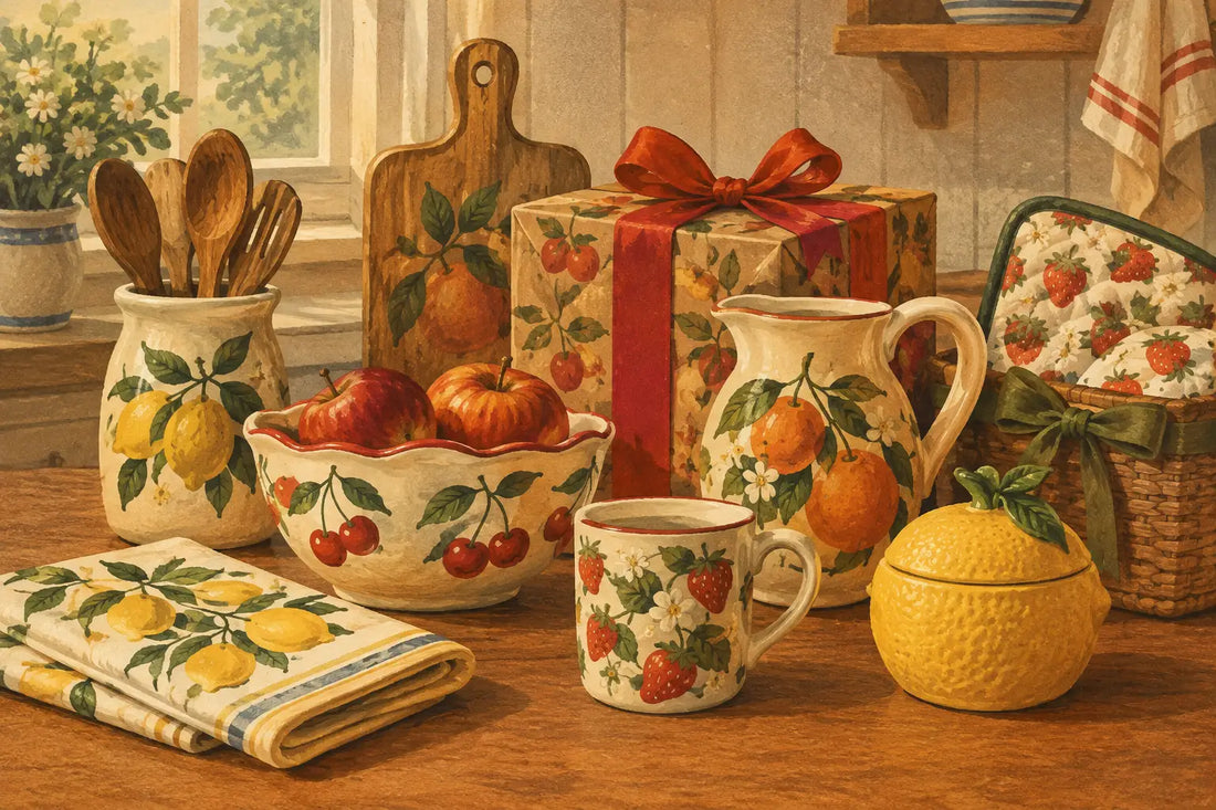 12 Fruit Themed Kitchen Gifts With Fresh Charm