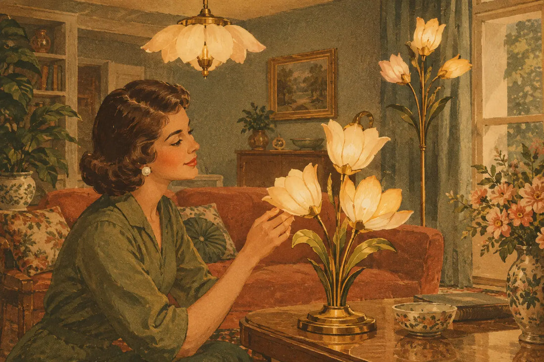 How to Decorate With Floral Lighting at Home