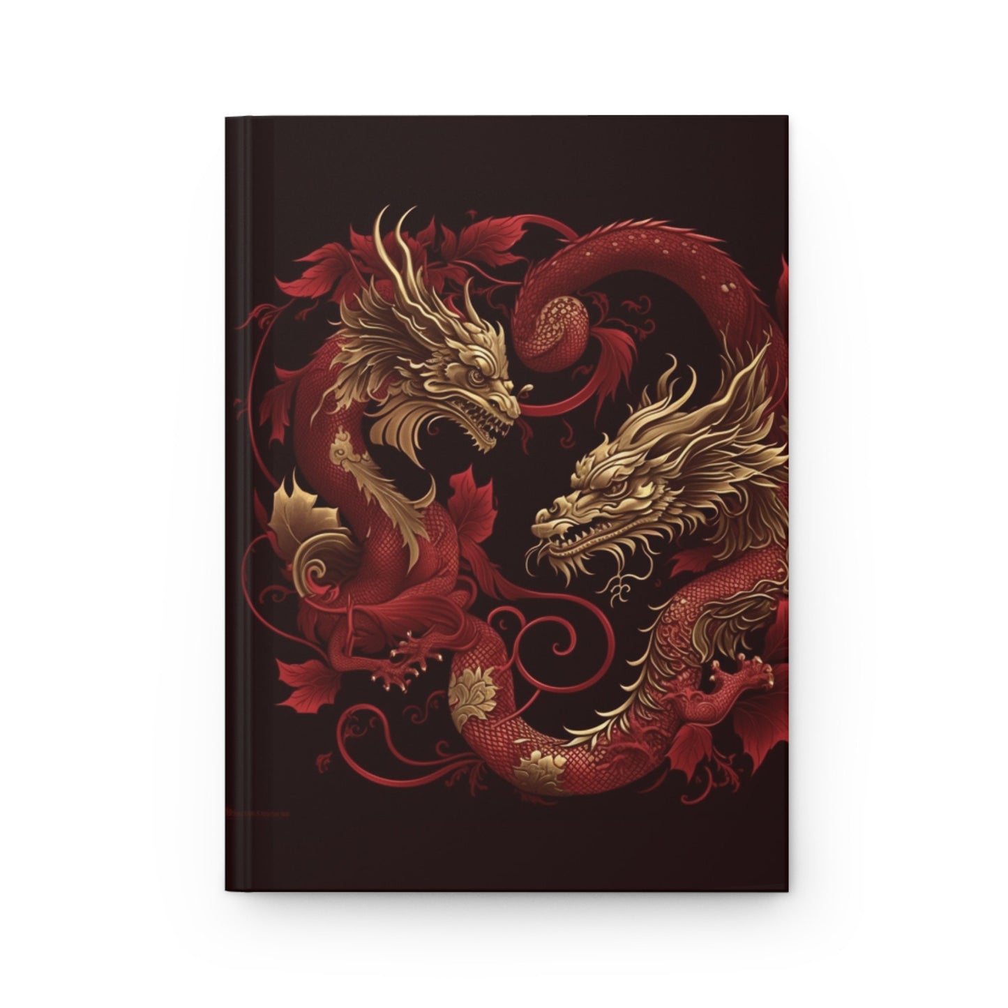 Red Dragon Hardcover Journal: Matte Notebook for Gifts, Note-Taking & Sketching - Mystical Stationery