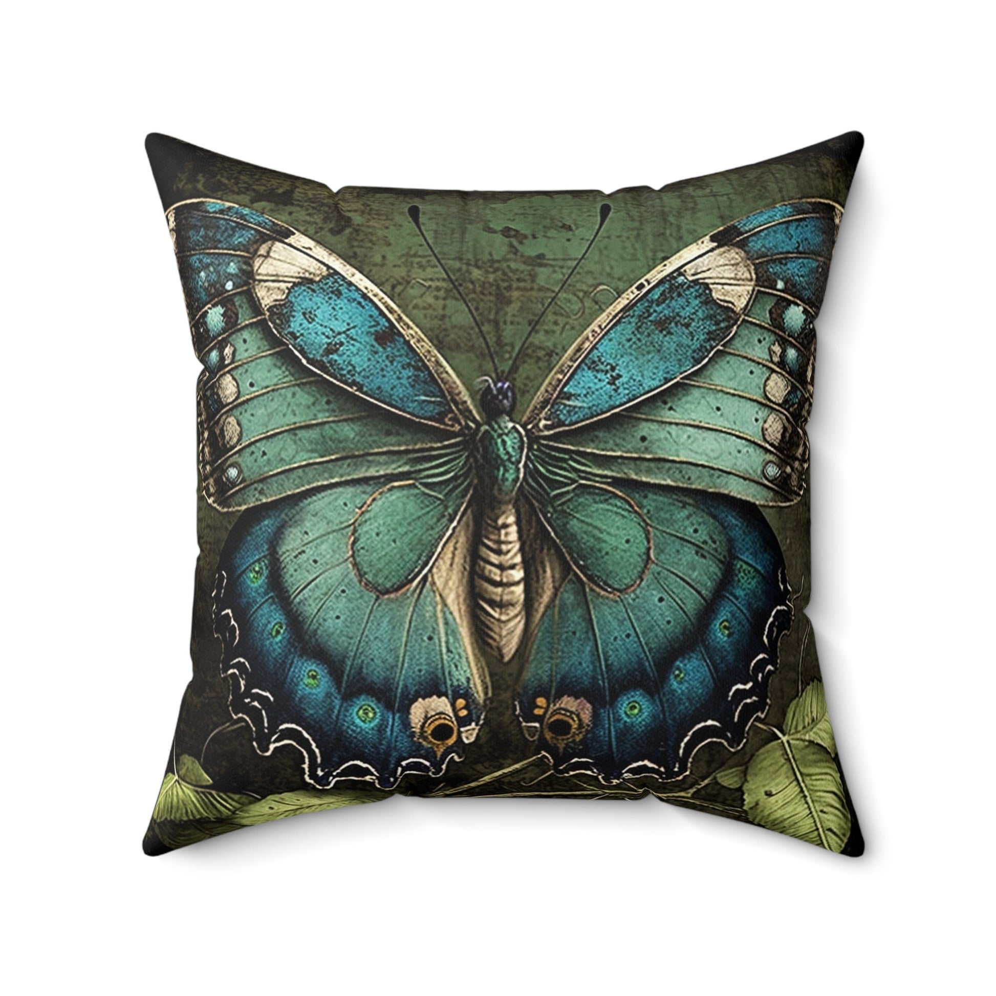 Stylish Handmade Butterfly Scatter Pillow for Couch, Gift Idea