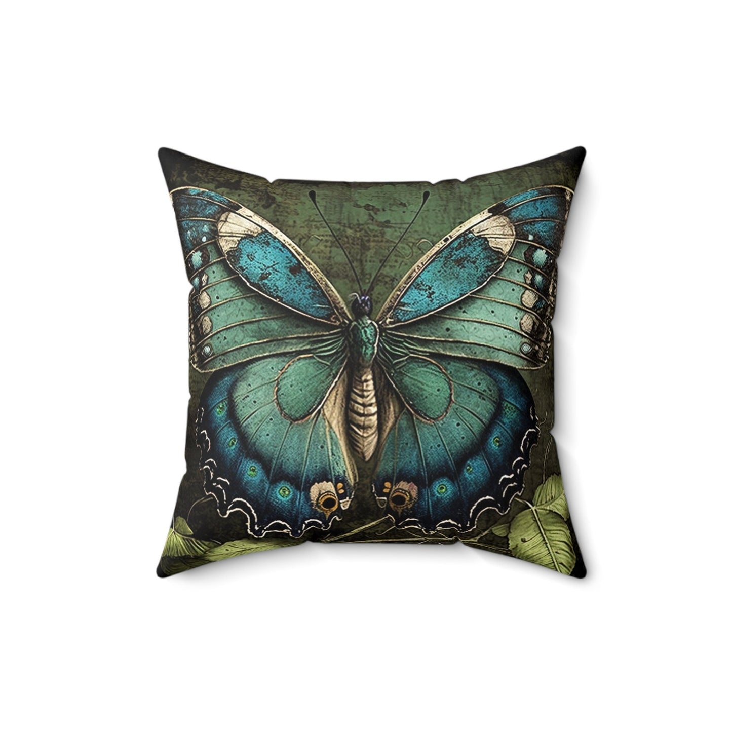 Stylish Handmade Butterfly Scatter Pillow for Couch, Gift Idea