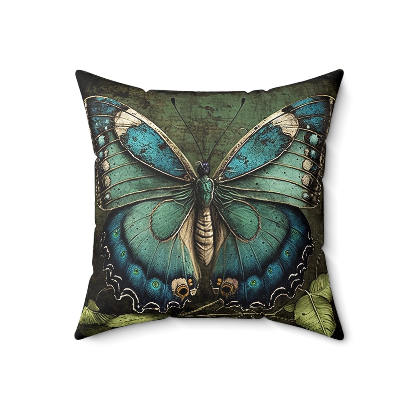 Stylish Handmade Butterfly Scatter Pillow for Couch, Gift Idea