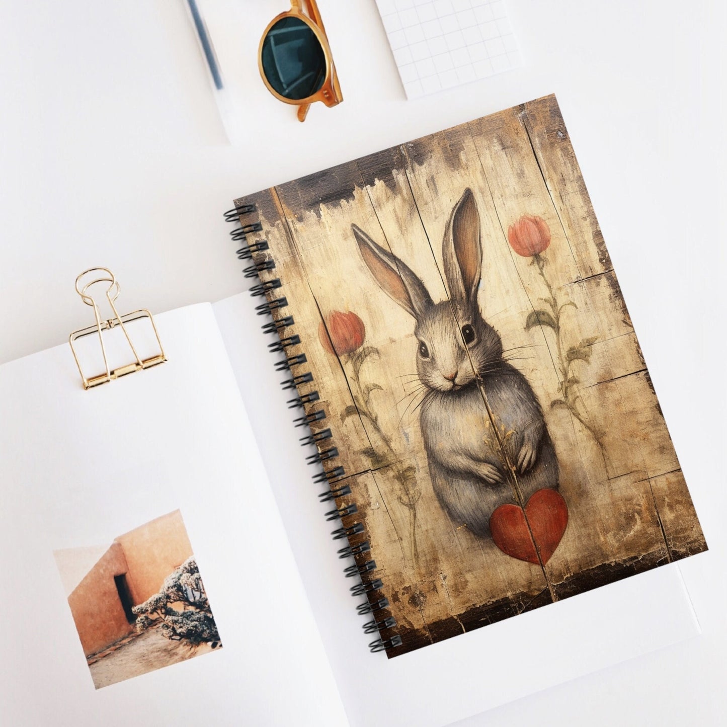 Bunny Rabbit Journal: Charming Stationery Notepad