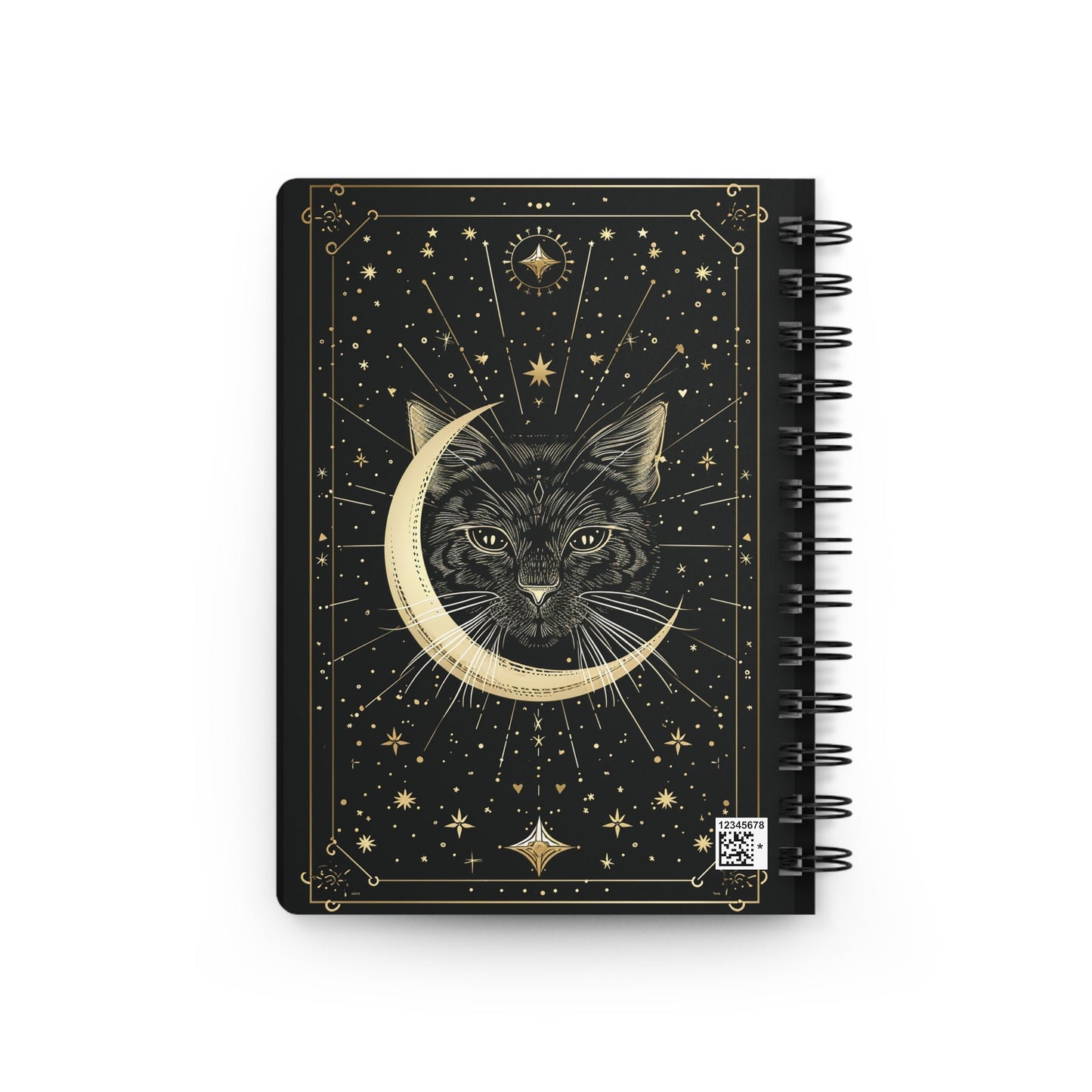Mystical Cat Journal for Writers and Cat Lovers - Great Gift Idea