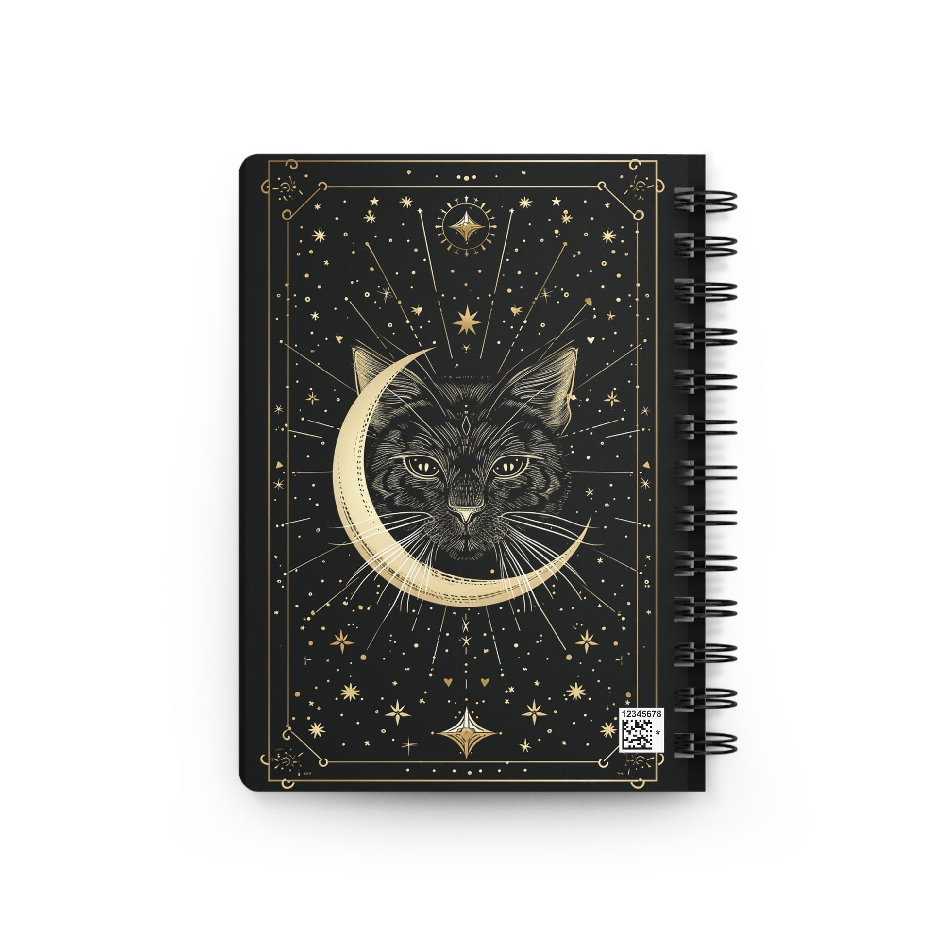 Mystical Cat Journal for Writers and Cat Lovers - Great Gift Idea