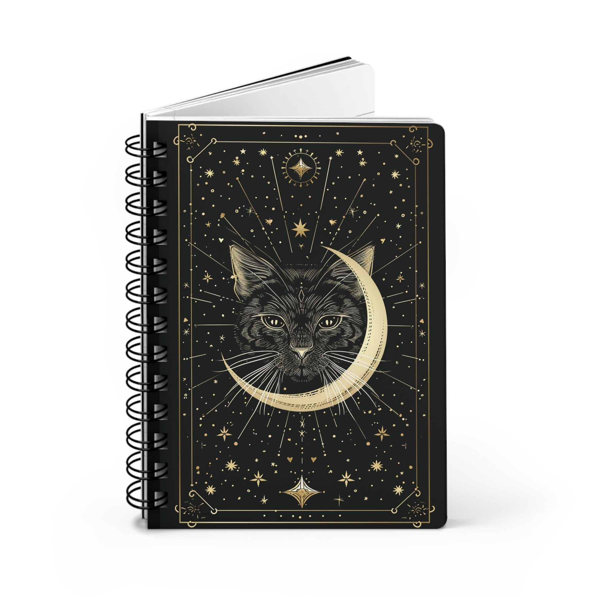 Mystical Cat Journal for Writers and Cat Lovers - Great Gift Idea