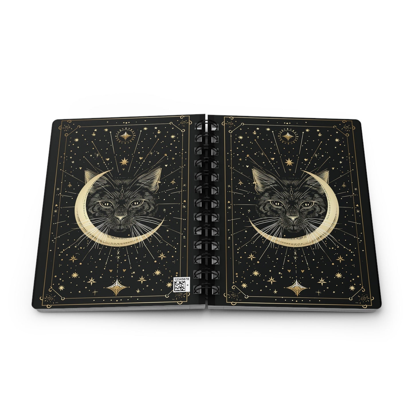 Mystical Cat Journal for Writers and Cat Lovers - Great Gift Idea