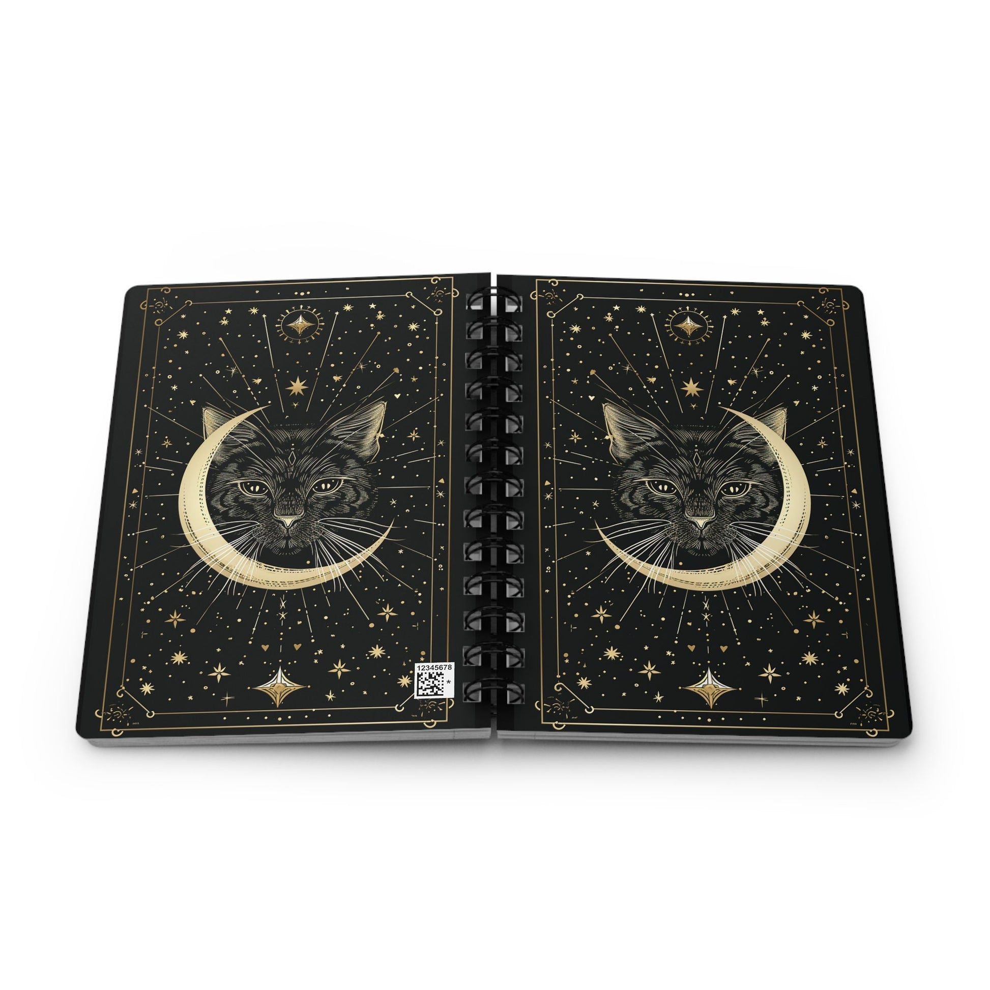 Mystical Cat Journal for Writers and Cat Lovers - Great Gift Idea