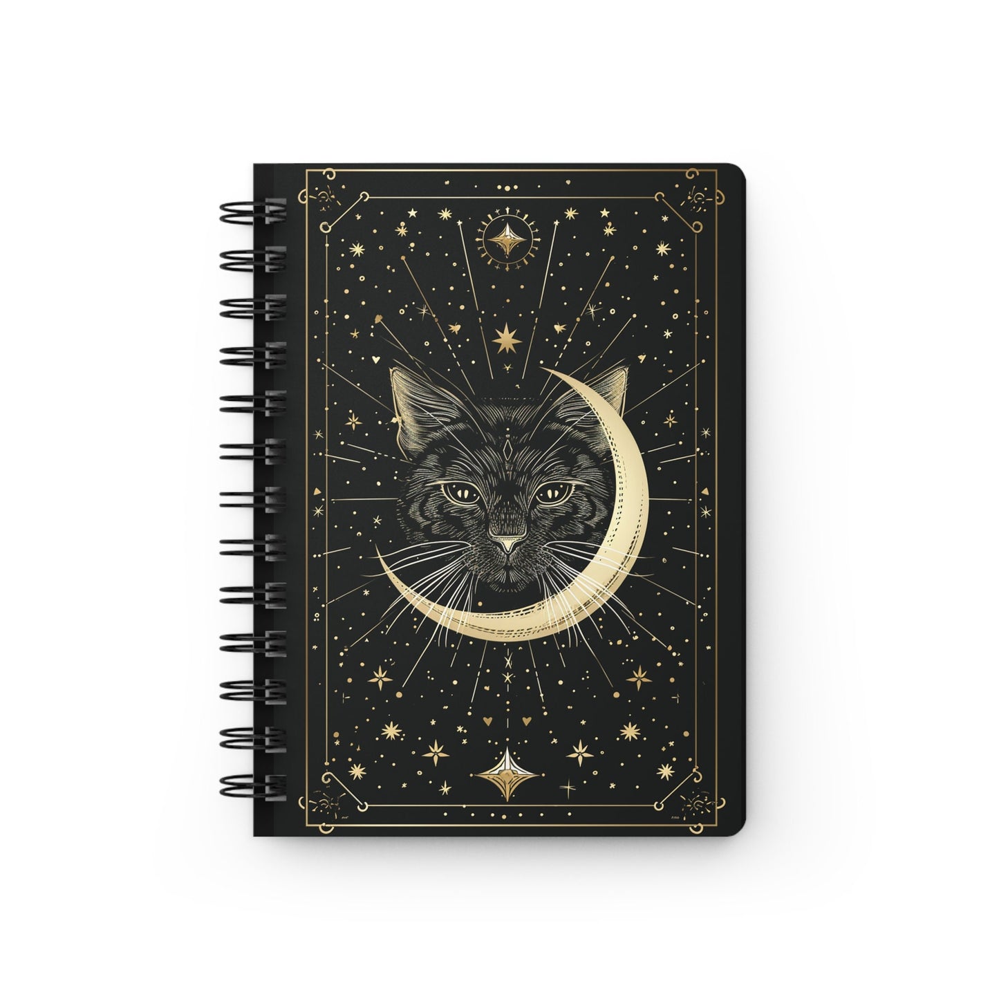 Mystical Cat Journal for Writers and Cat Lovers - Great Gift Idea