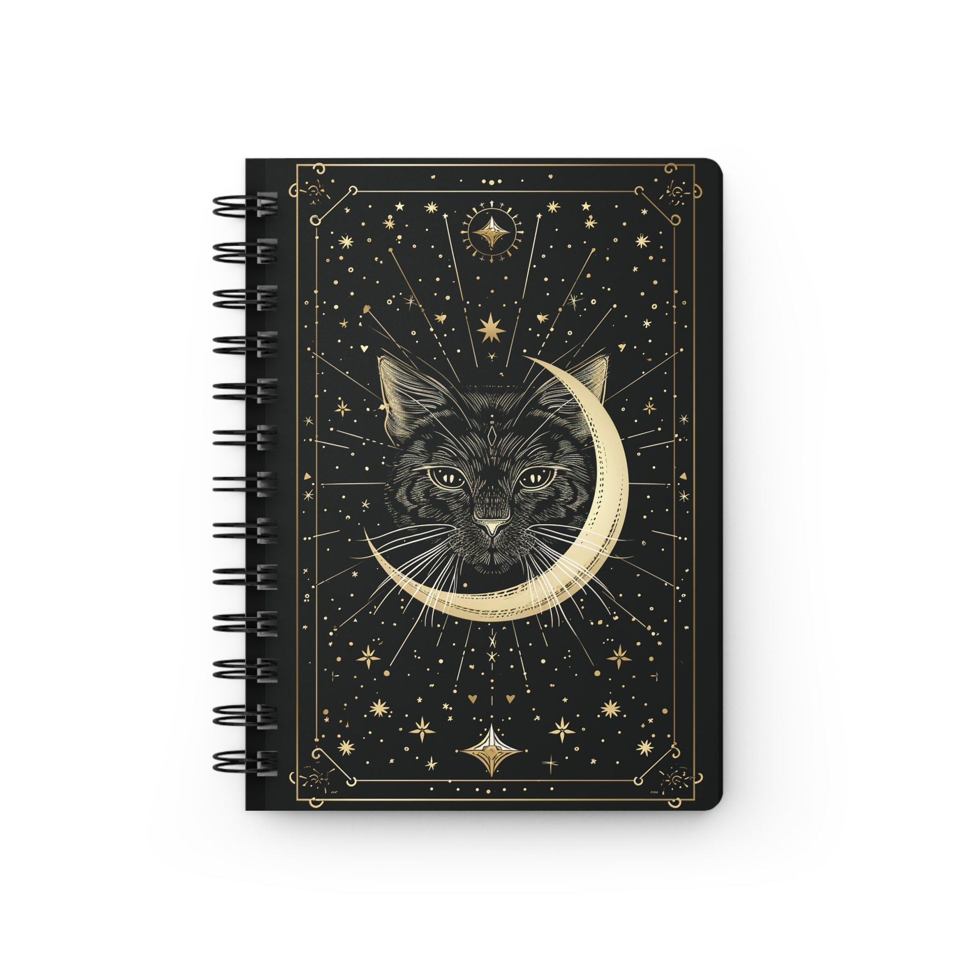 Mystical Cat Journal for Writers and Cat Lovers - Great Gift Idea