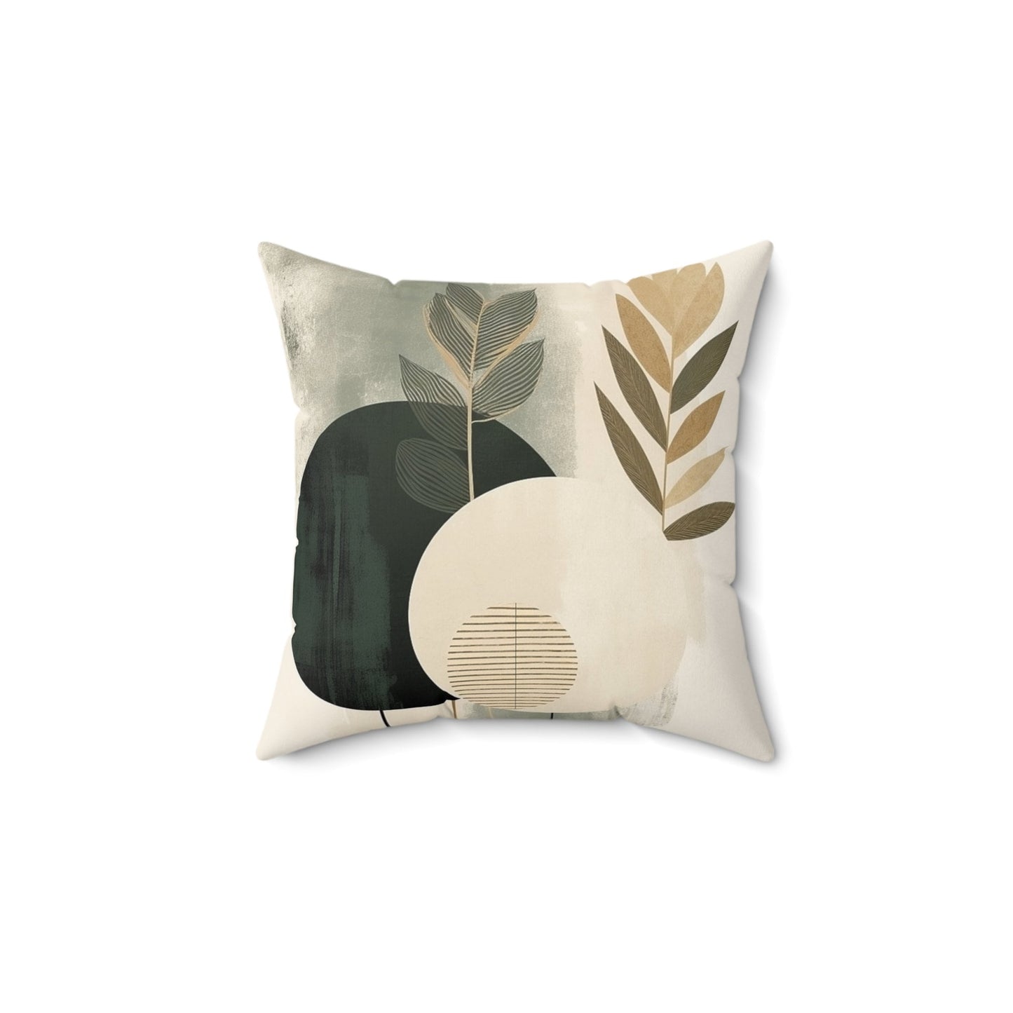 Minimalist Leaf Pillow for Couch or Bed, Thoughtful Gift Idea