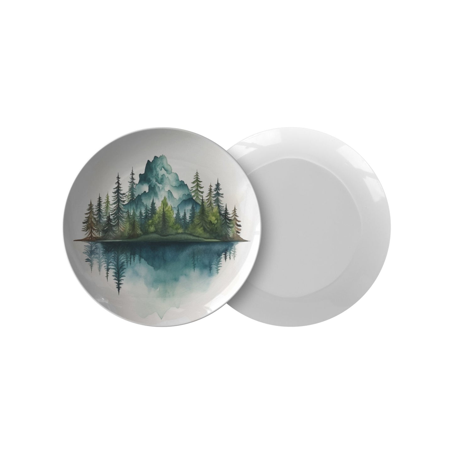 Mountain Plates, Dinner Plates, Durable Dinner Plate, Gift Giving Idea, Thoughtful Gift Idea, Useful Gift Idea