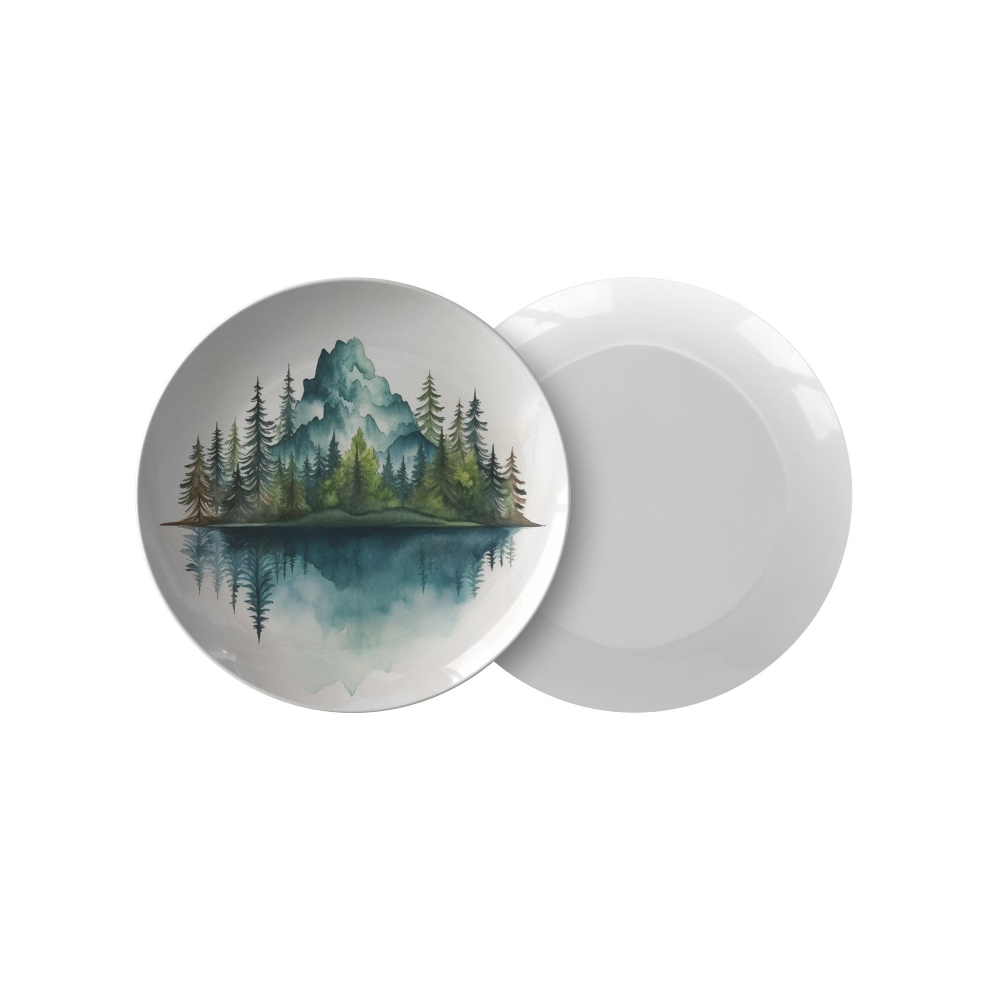 Mountain Plates, Dinner Plates, Durable Dinner Plate, Gift Giving Idea, Thoughtful Gift Idea, Useful Gift Idea