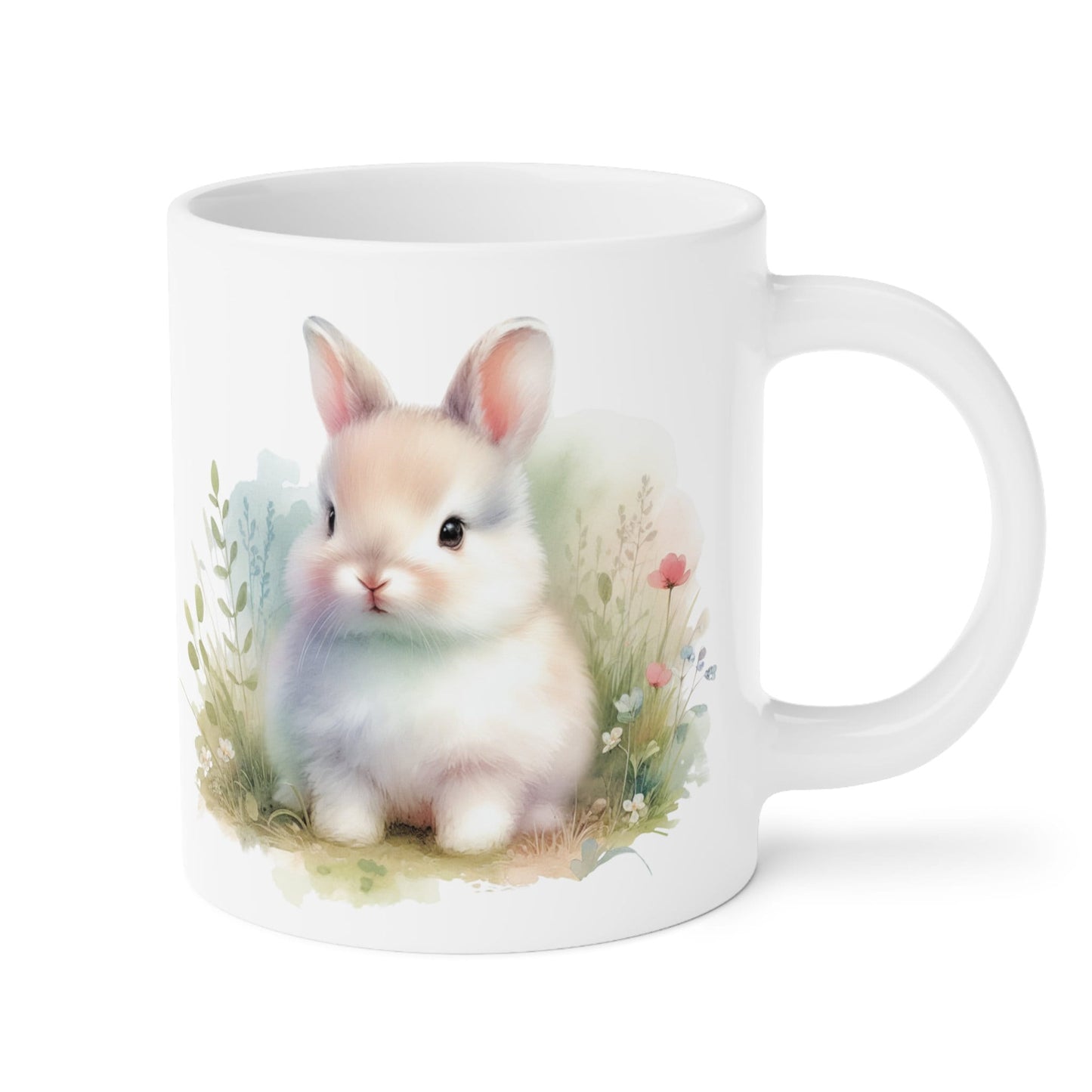 Adorable Ceramic Bunny Rabbit Coffee Cup for Tea and Cocoa Lovers - Perfect Gift Idea