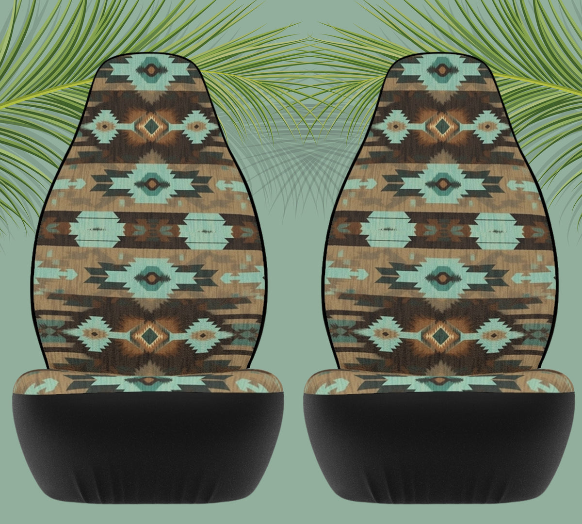 Native American Southwestern Car Seat Covers - Unique Vehicle Interior Accessory for New Drivers