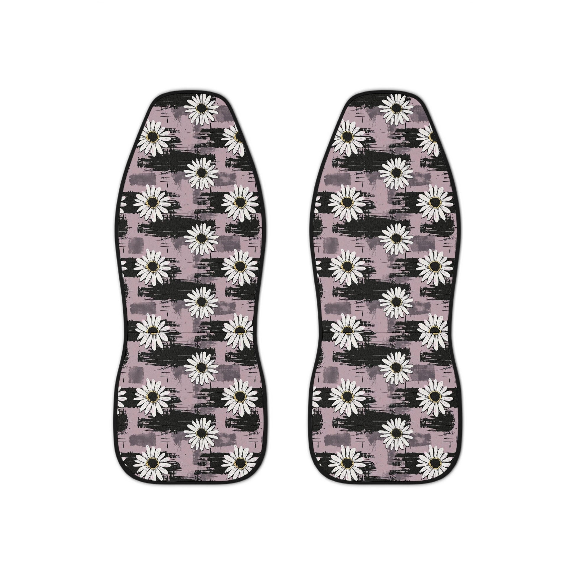 Gothic Floral Car Seat Covers for New Drivers, Unique Gift Idea