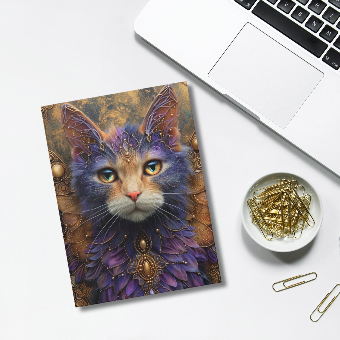 Cat-Themed Journal: Magical Feline Diary for Animal Lovers, Whimsical Writing Notebook Gift