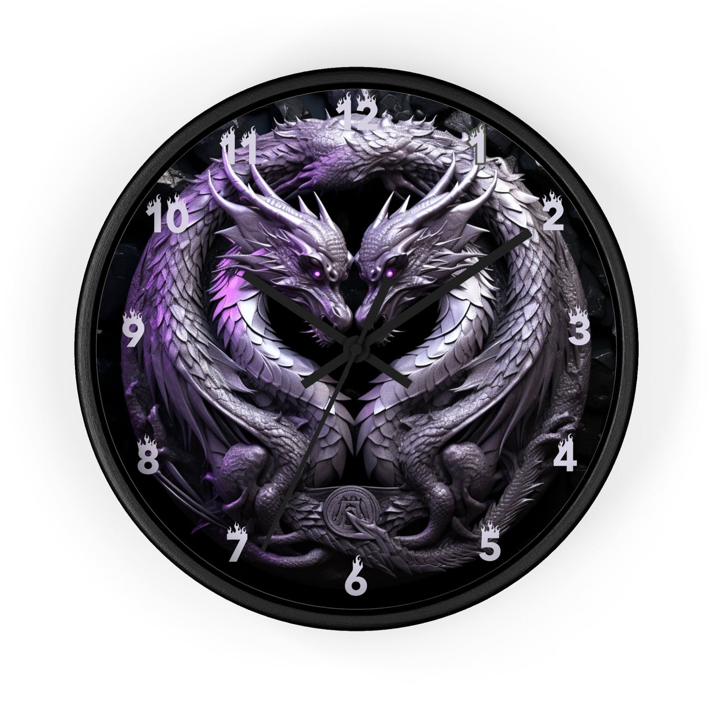 Unique Fantasy Dragon Wall Clock for Decorative Home and Gift Ideas