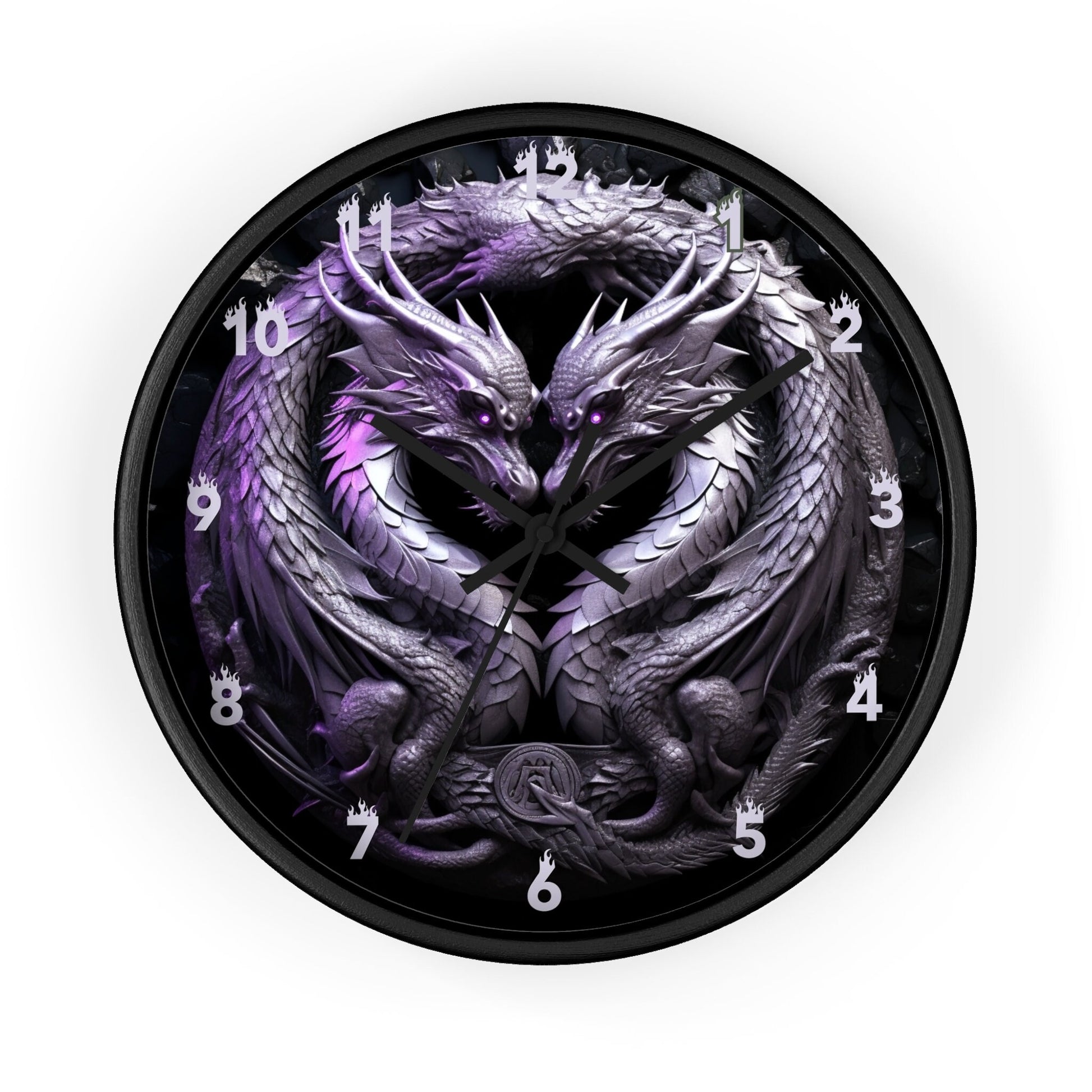 Unique Fantasy Dragon Wall Clock for Decorative Home and Gift Ideas