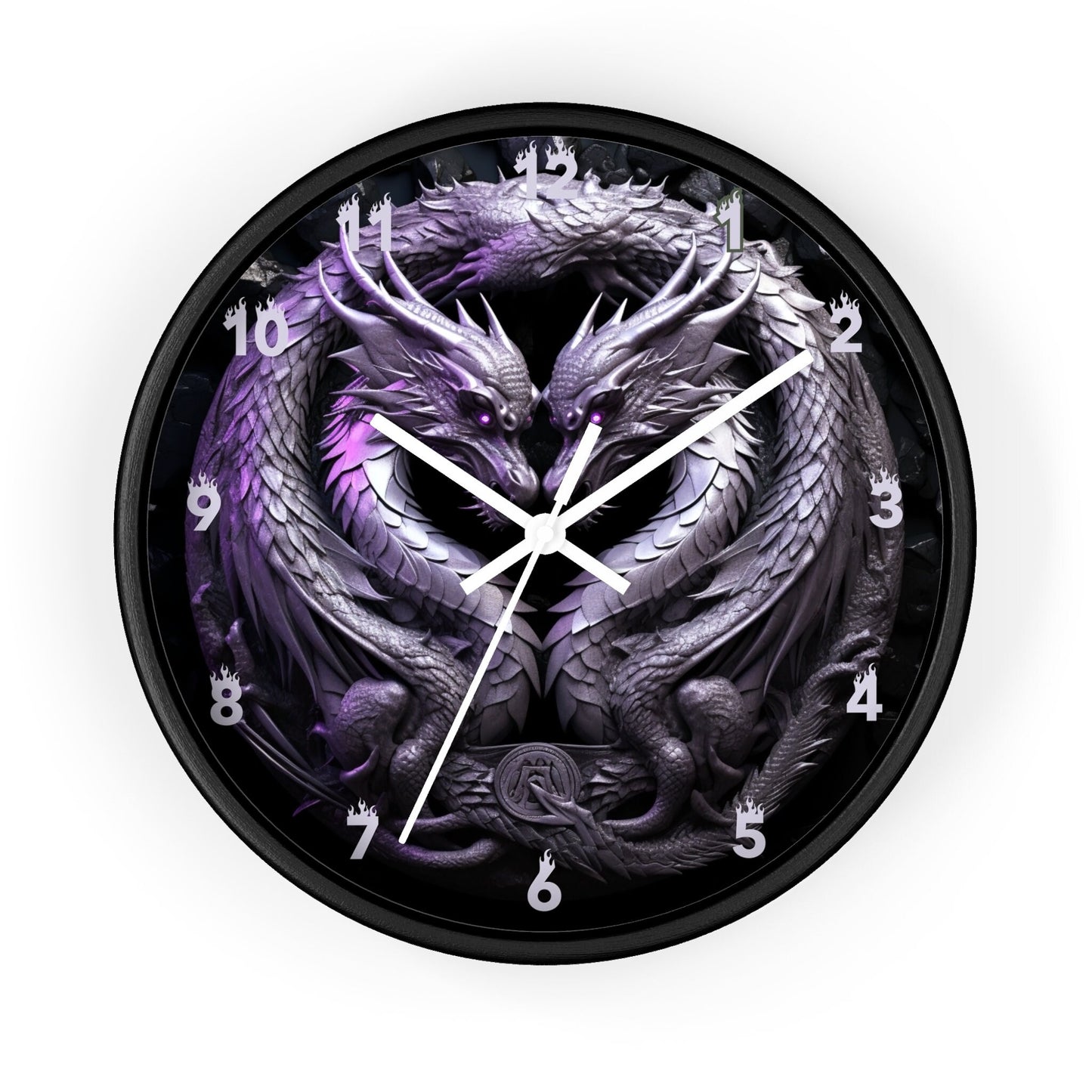 Unique Fantasy Dragon Wall Clock for Decorative Home and Gift Ideas