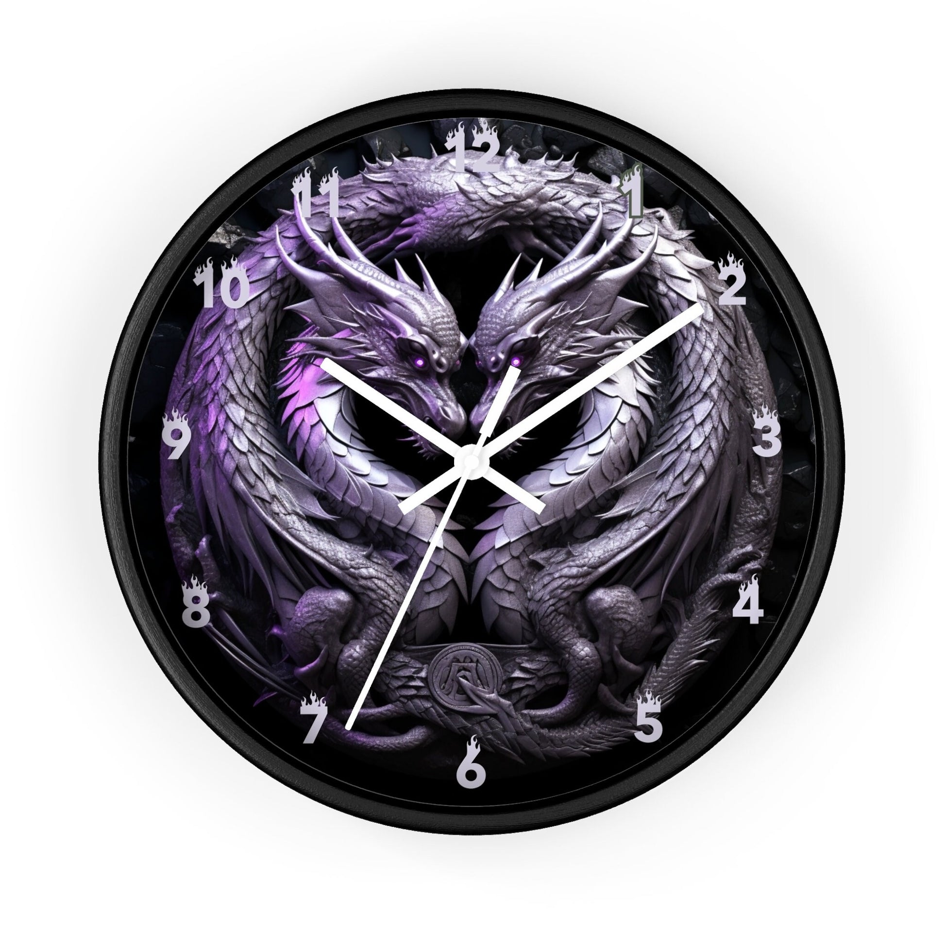 Unique Fantasy Dragon Wall Clock for Decorative Home and Gift Ideas