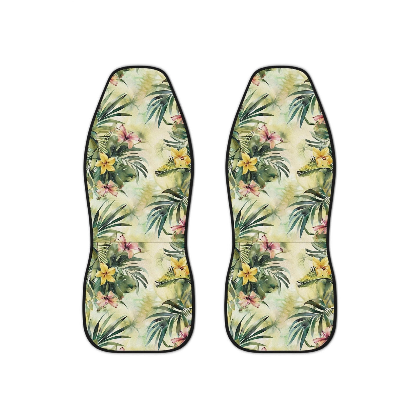 Vibrant Tropical Car Seat Covers: Summer-Inspired Vehicle Accessories for New Drivers & Enthusiasts