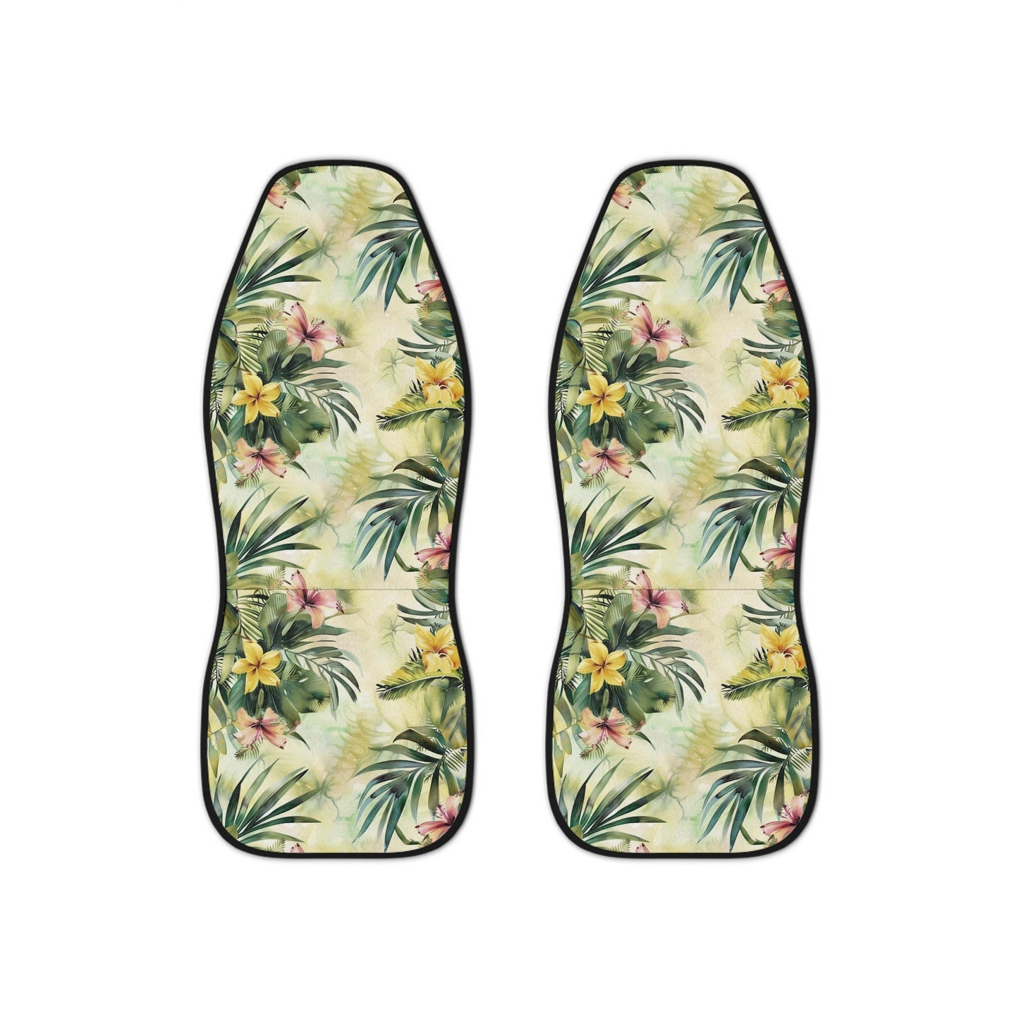Vibrant Tropical Car Seat Covers: Summer-Inspired Vehicle Accessories for New Drivers & Enthusiasts