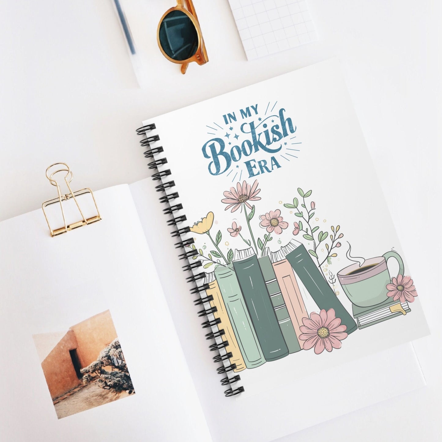 Bookish Era Spiral Notebook: Lined Journal for Writers, Readers & Book Lovers