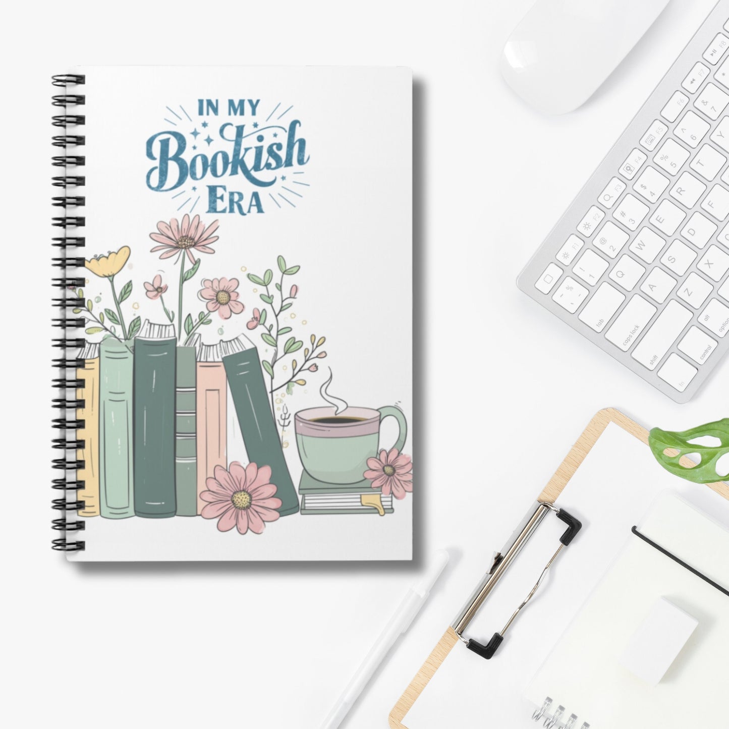 Bookish Era Spiral Notebook: Lined Journal for Writers, Readers & Book Lovers
