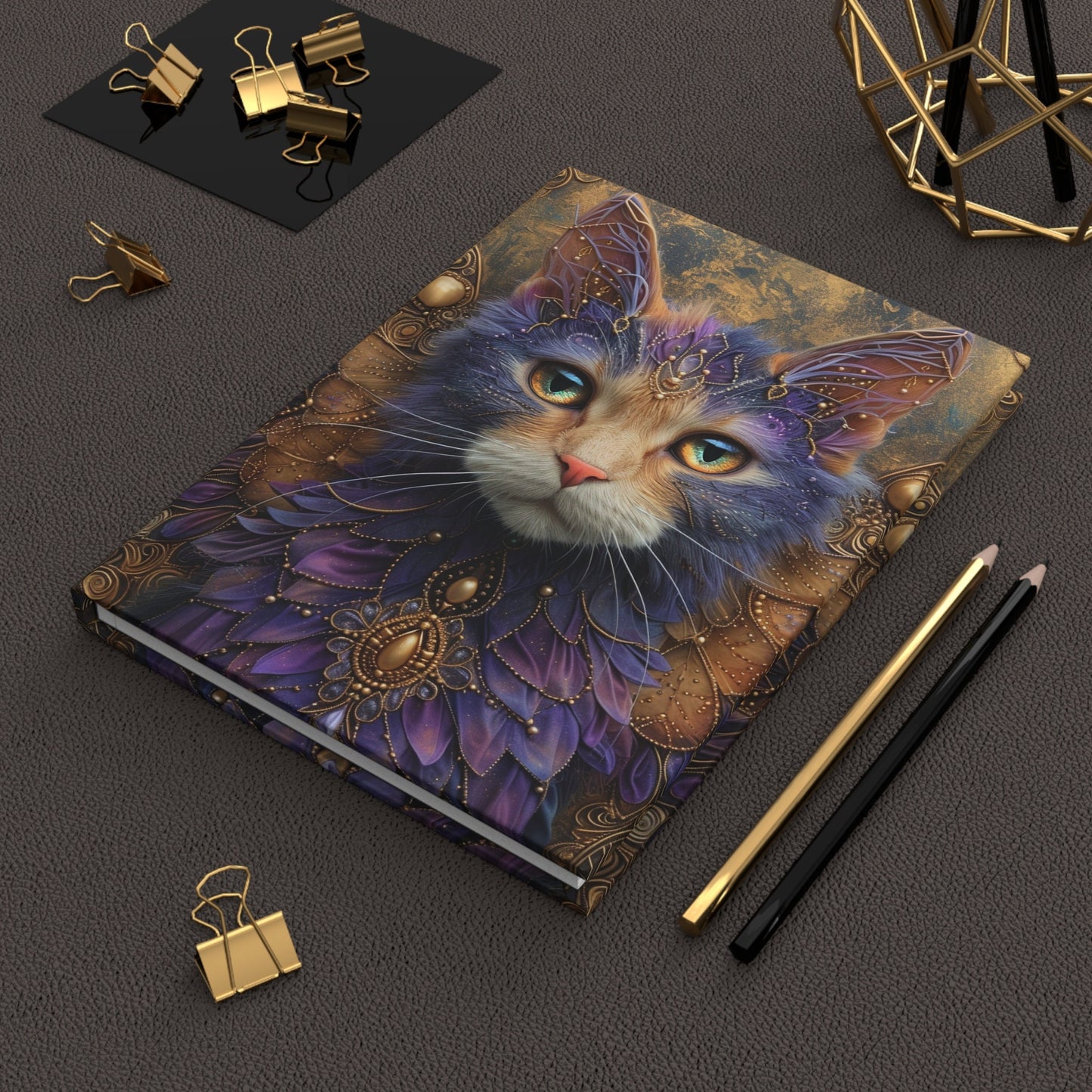 Cat-Themed Journal: Magical Feline Diary for Animal Lovers, Whimsical Writing Notebook Gift