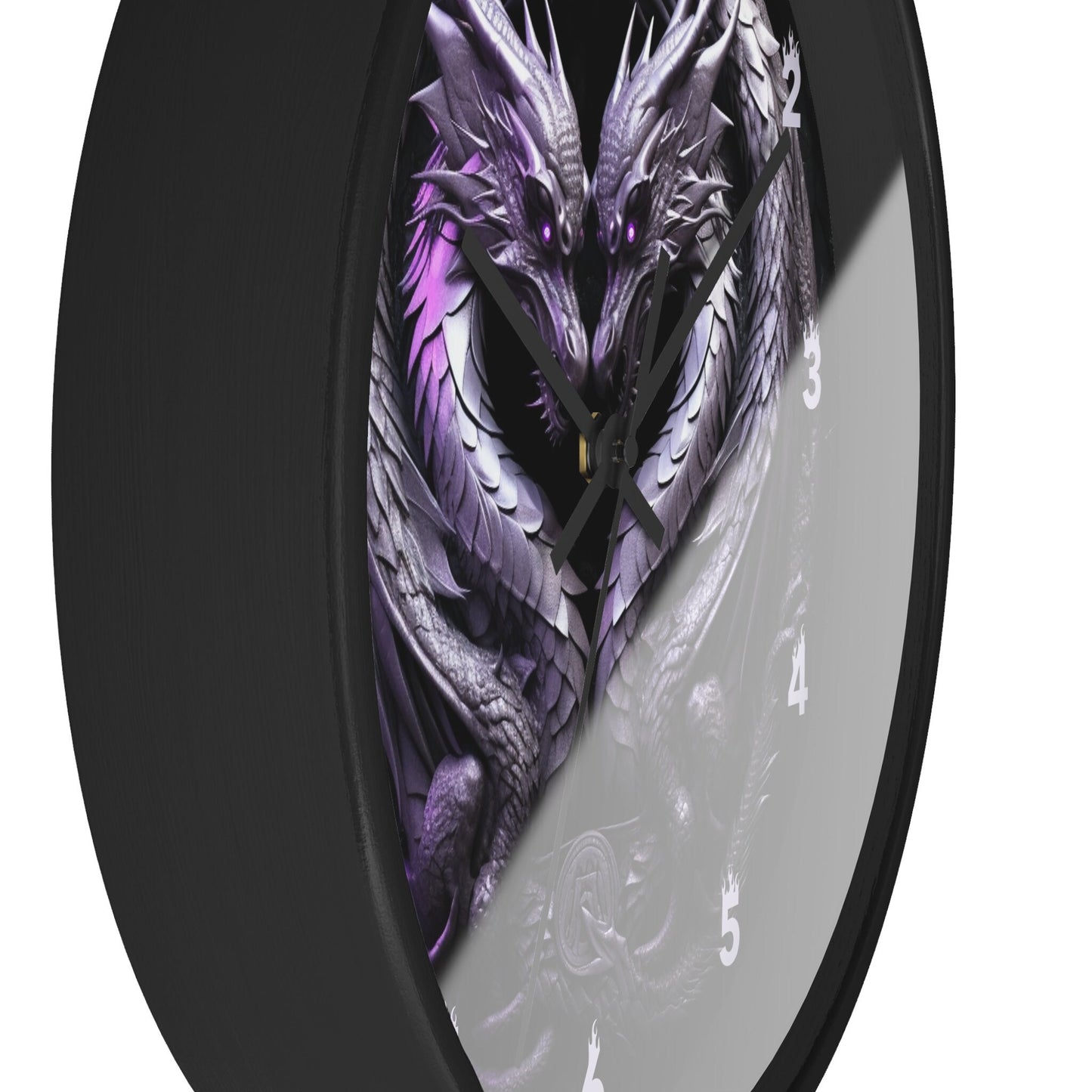 Unique Fantasy Dragon Wall Clock for Decorative Home and Gift Ideas