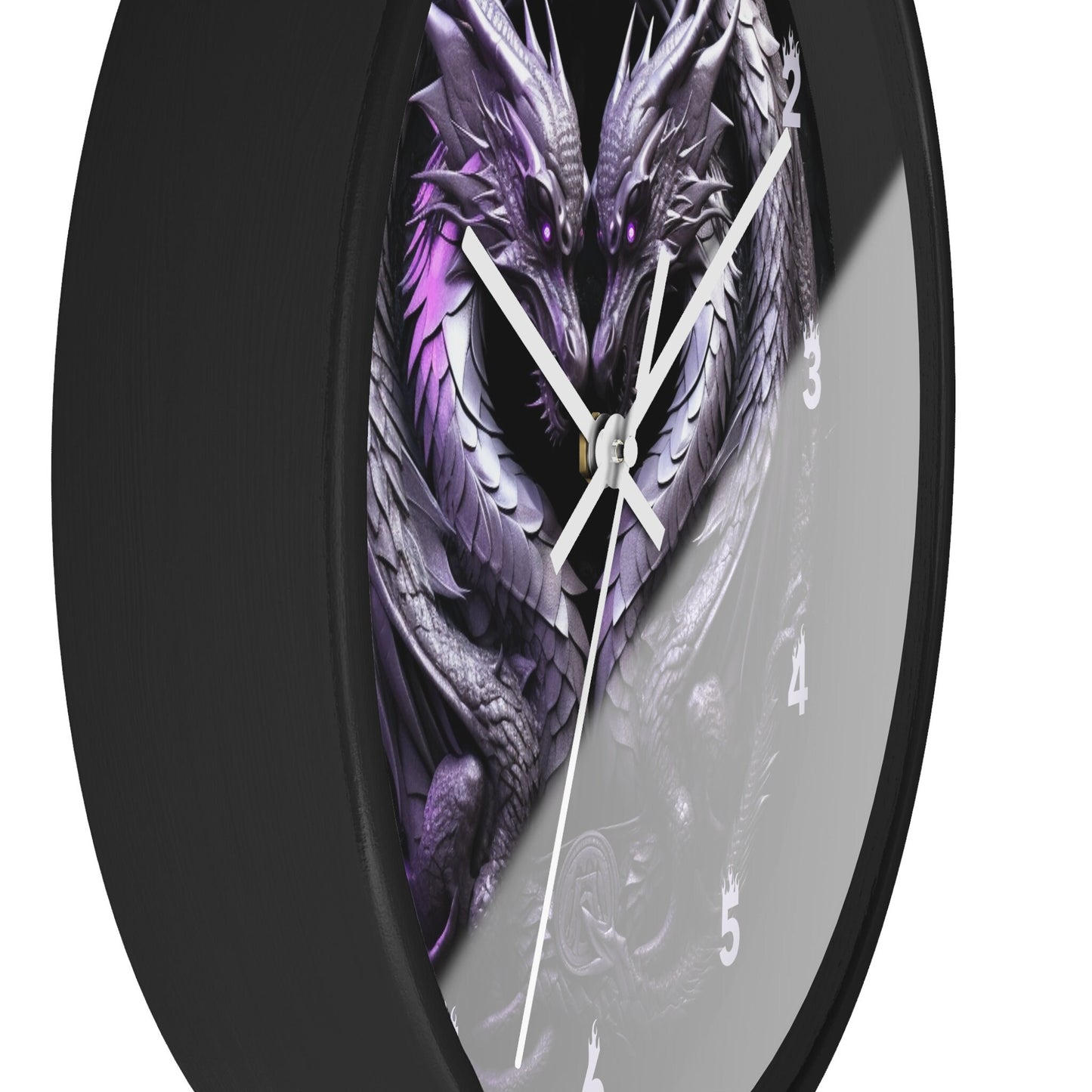 Unique Fantasy Dragon Wall Clock for Decorative Home and Gift Ideas