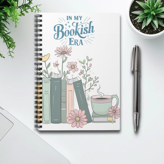 Bookish Era Spiral Notebook: Lined Journal for Writers, Readers & Book Lovers