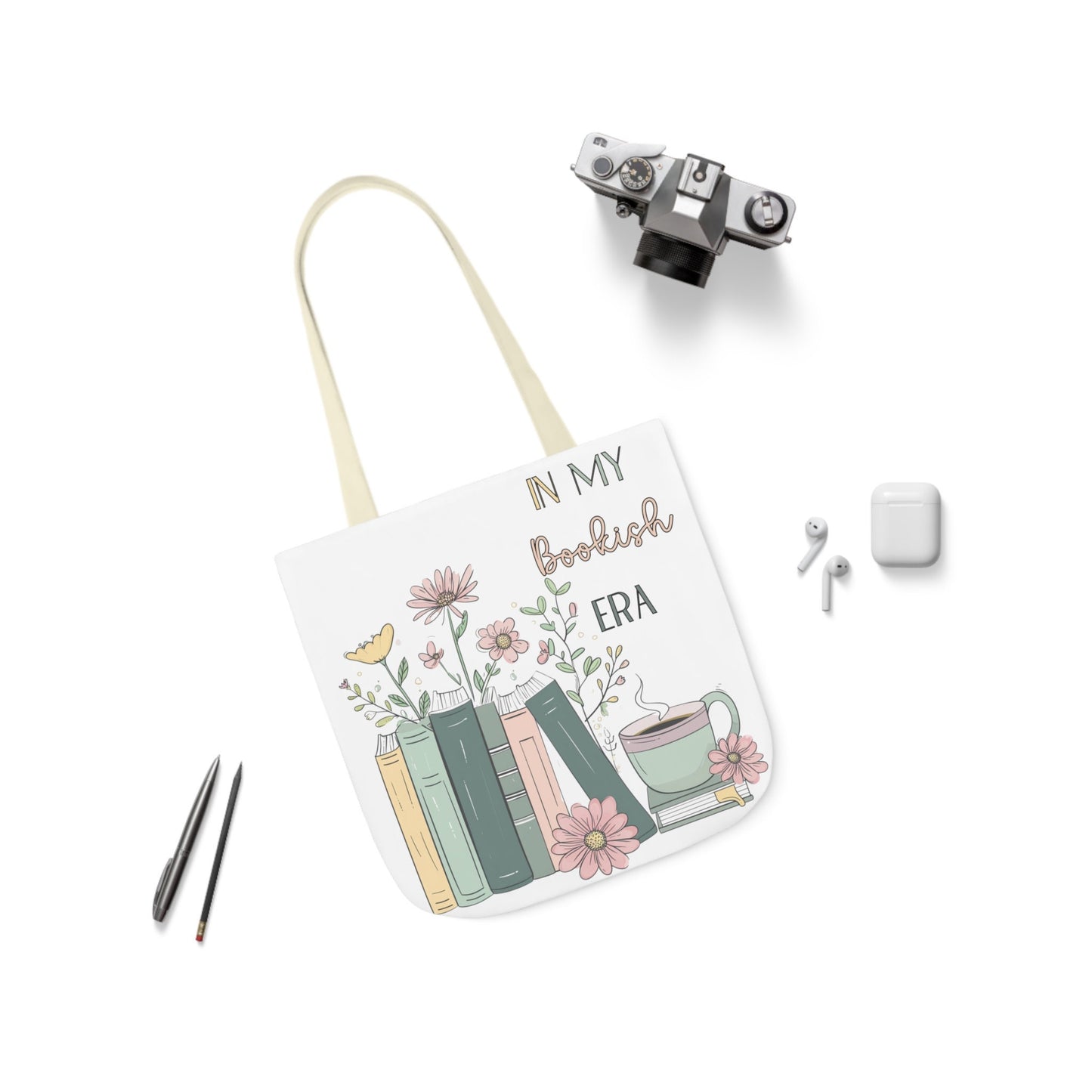 Practical Literary Tote - Sustainable, Reusable Bag for School or Travel