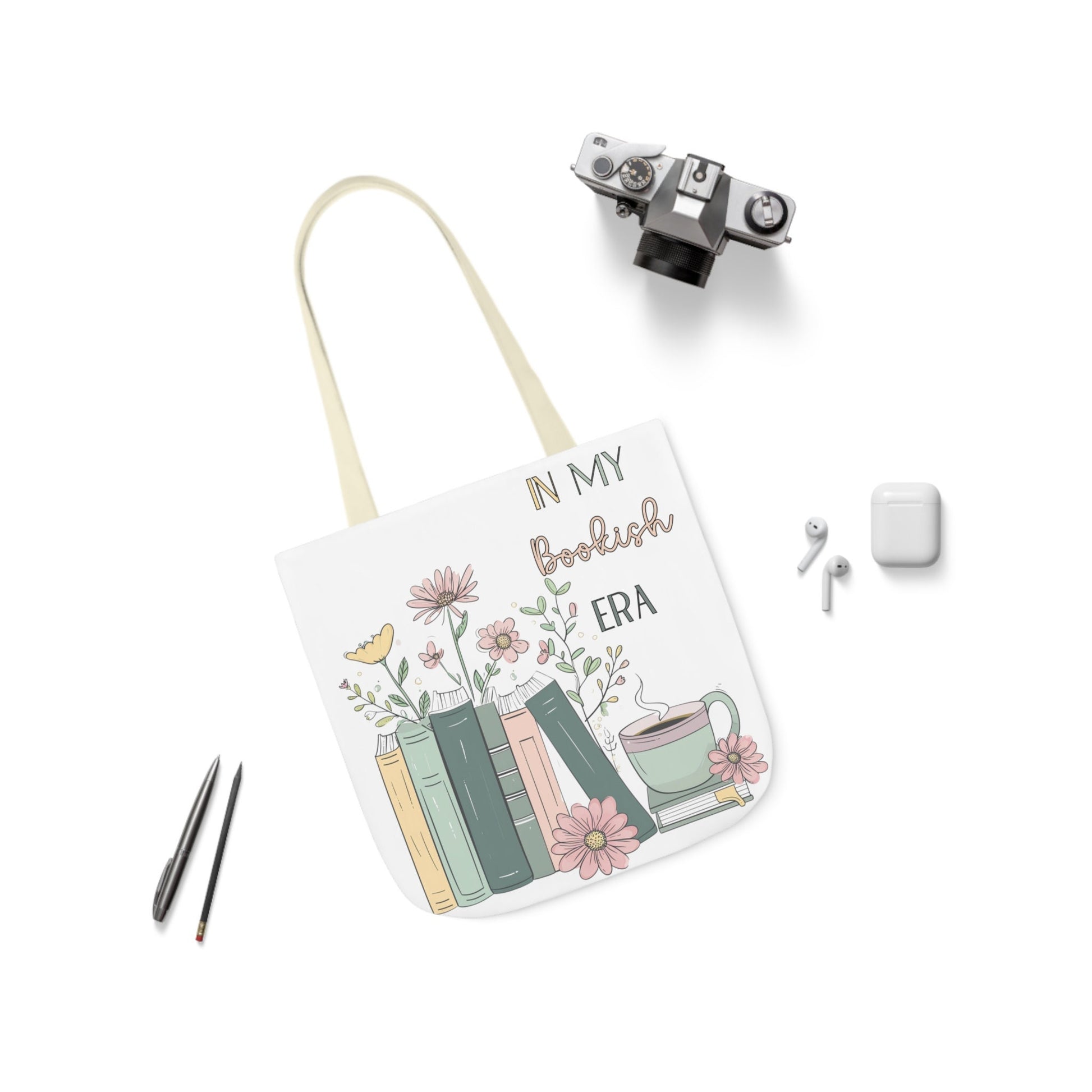 Practical Literary Tote - Sustainable, Reusable Bag for School or Travel