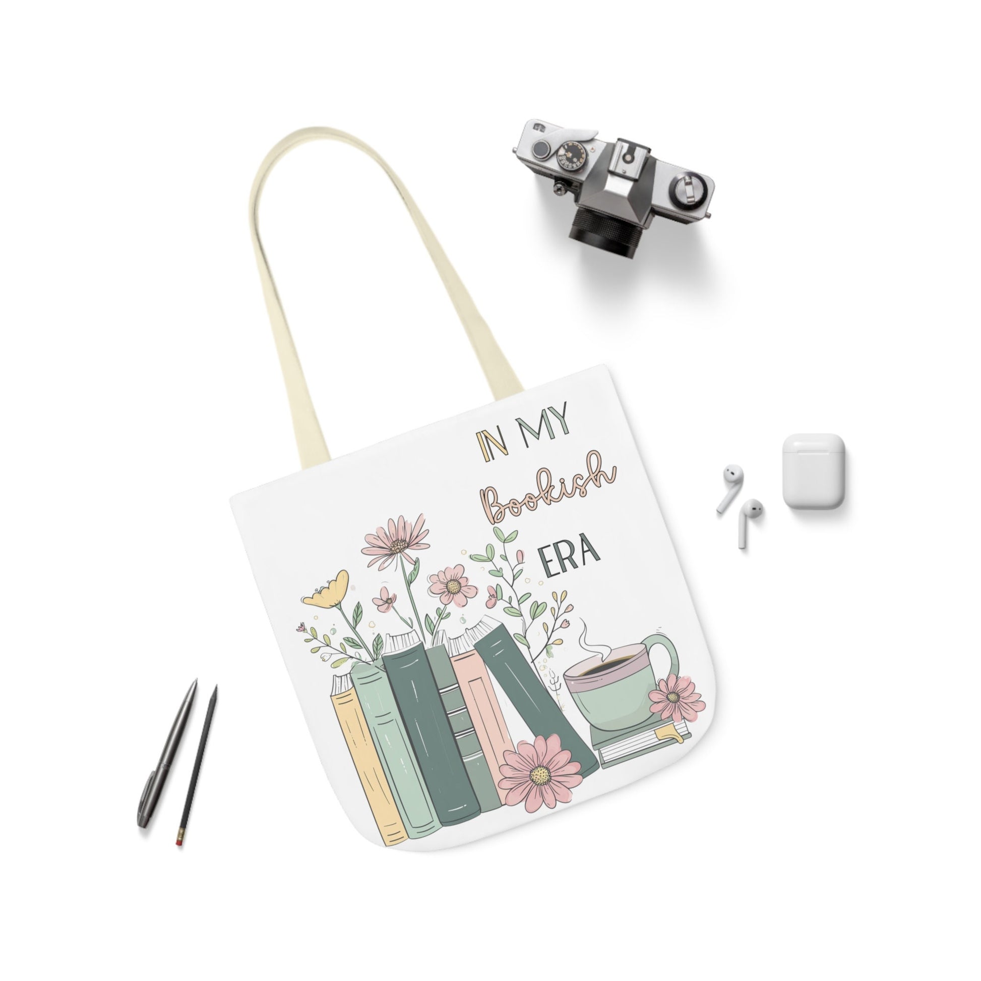 Practical Literary Tote - Sustainable, Reusable Bag for School or Travel