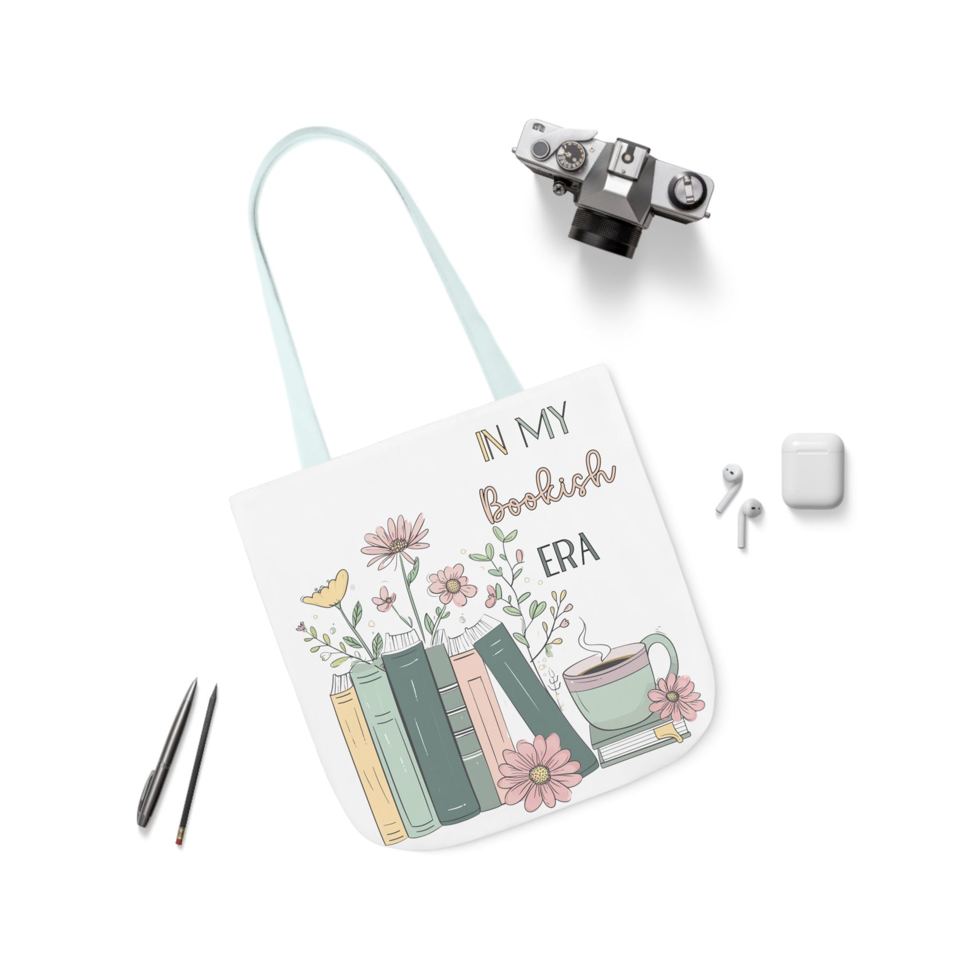 Practical Literary Tote - Sustainable, Reusable Bag for School or Travel