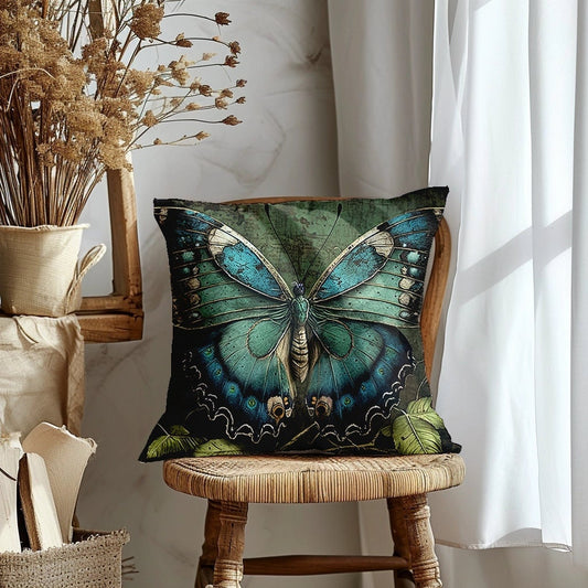 Stylish Handmade Butterfly Scatter Pillow for Couch, Gift Idea