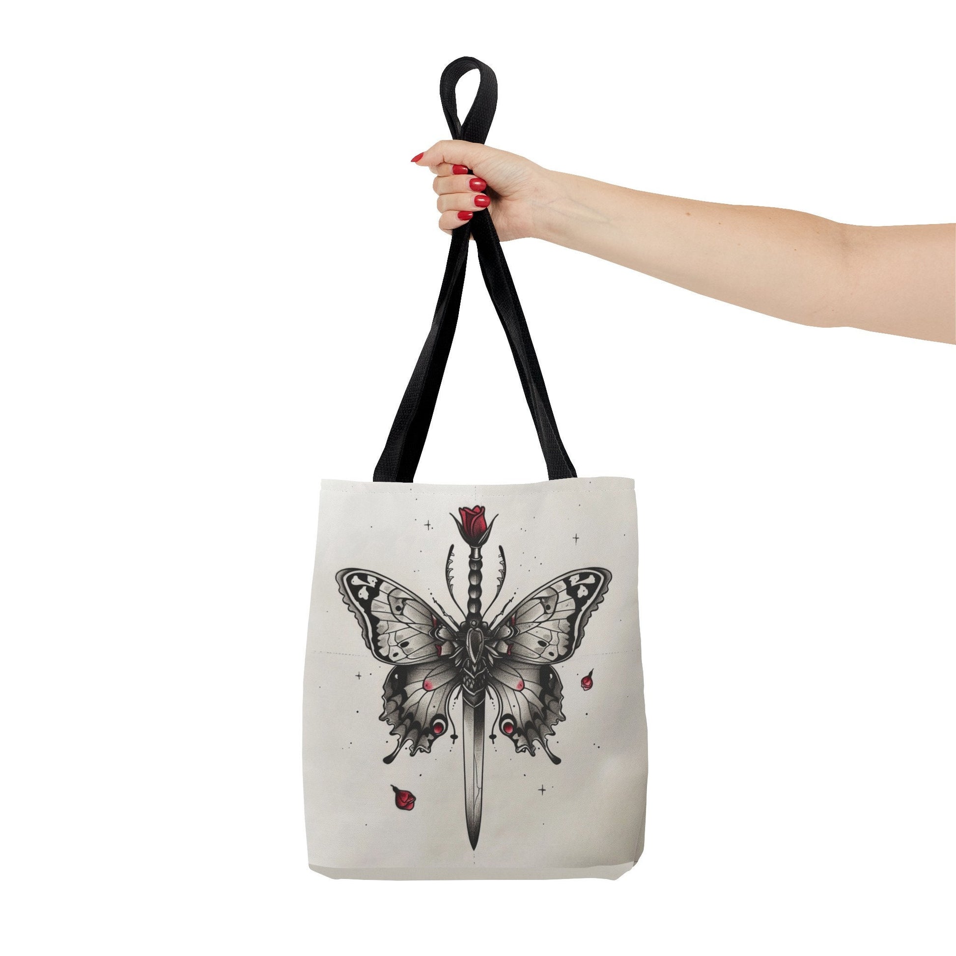 Butterfly Sword Tote Bag - Cool, Cute, Thoughtful, and Practical Gift Idea