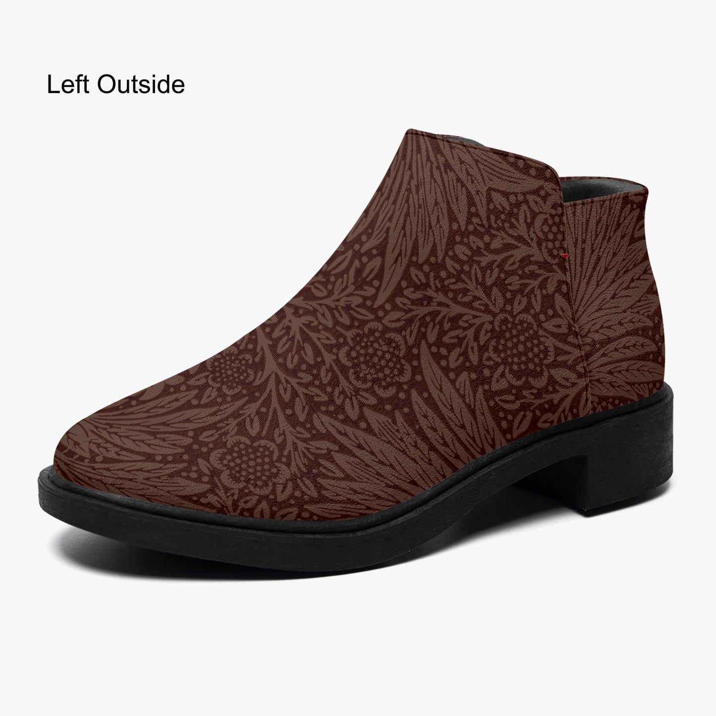 Stylish Brown Suede Ankle Boots with Zipper - Perfect Gift for Women