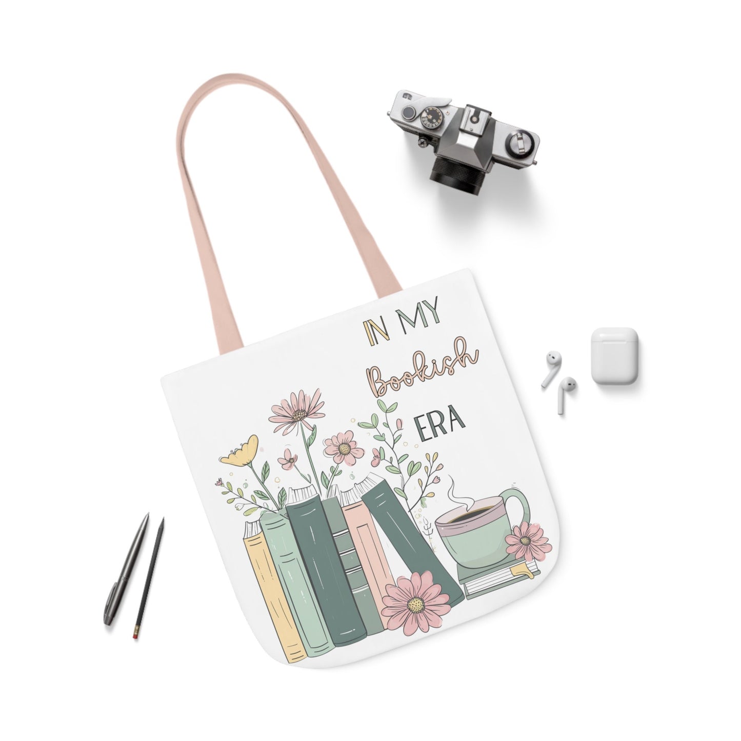 Practical Literary Tote - Sustainable, Reusable Bag for School or Travel